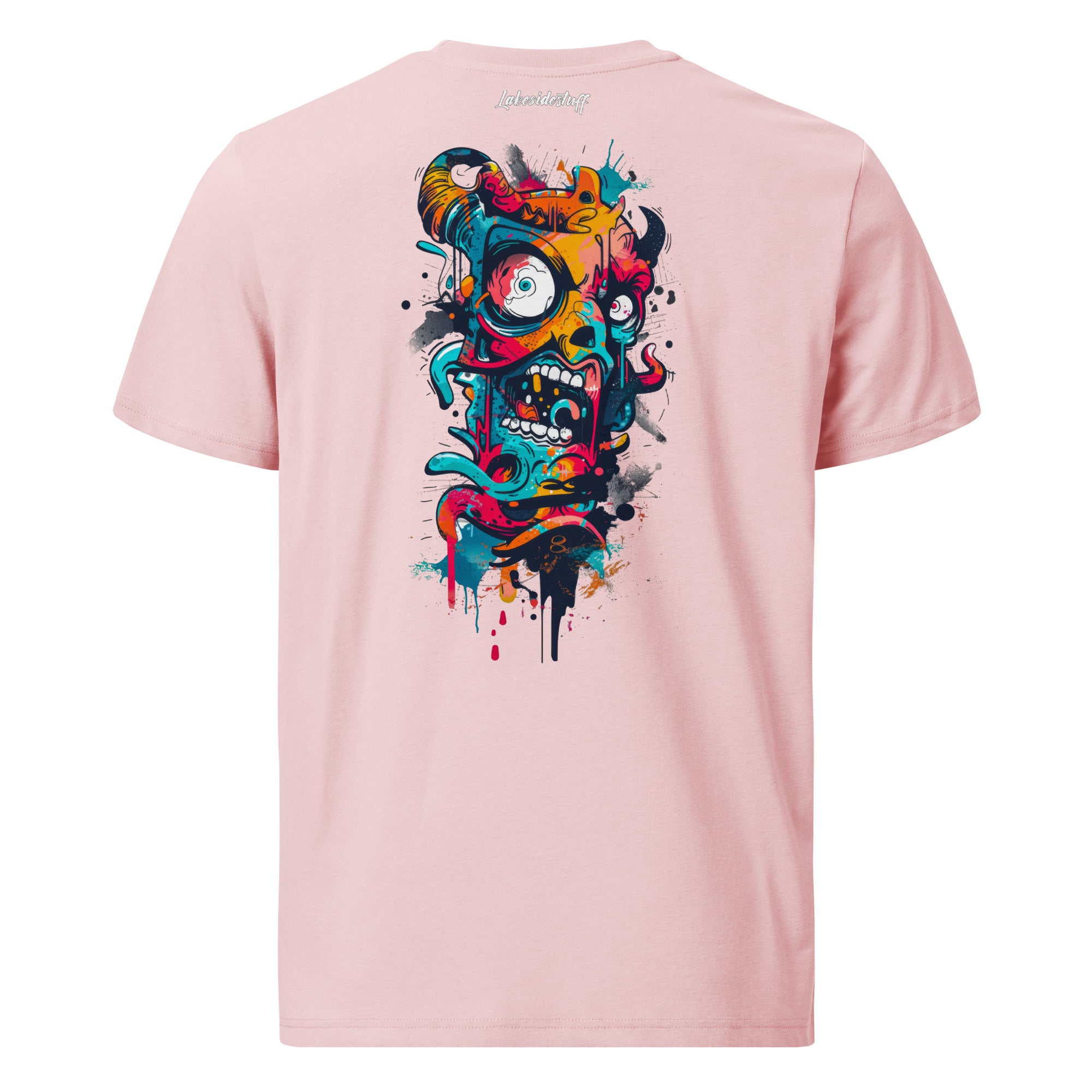 T-Shirt - Backprint - Graffiti Face