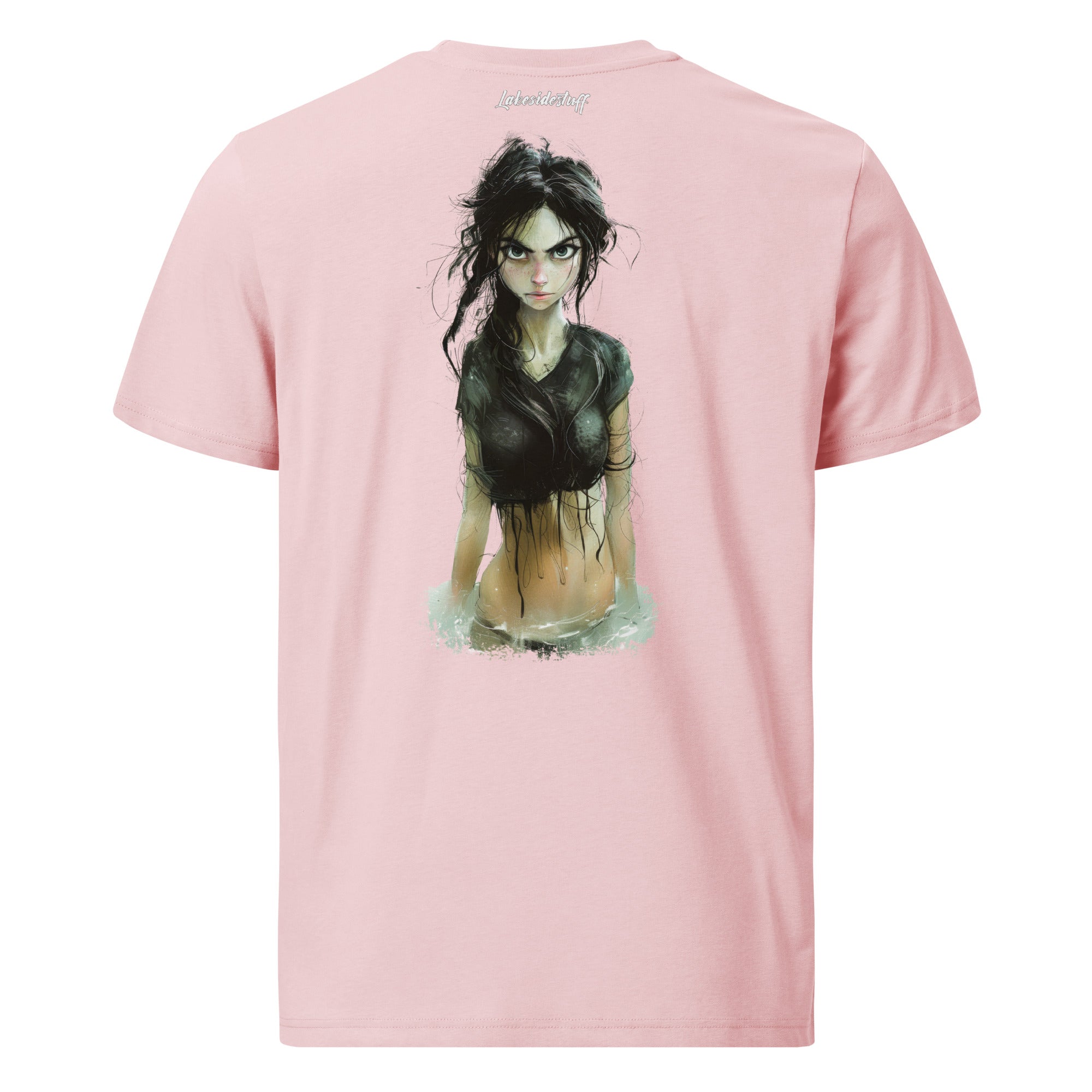 T-Shirt - Backprint - Angry Girl