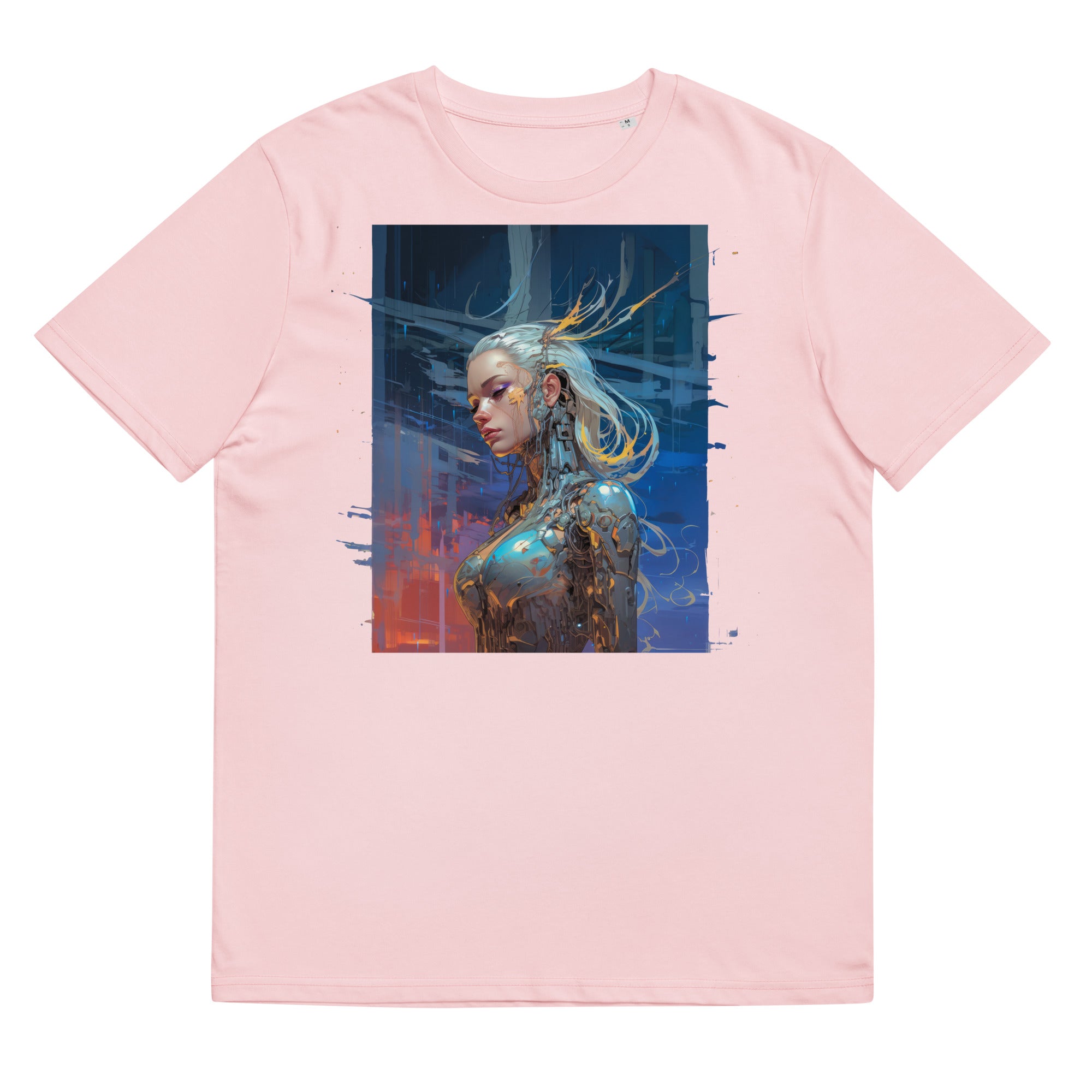 T-shirt - front print - Cyberpunk Lady