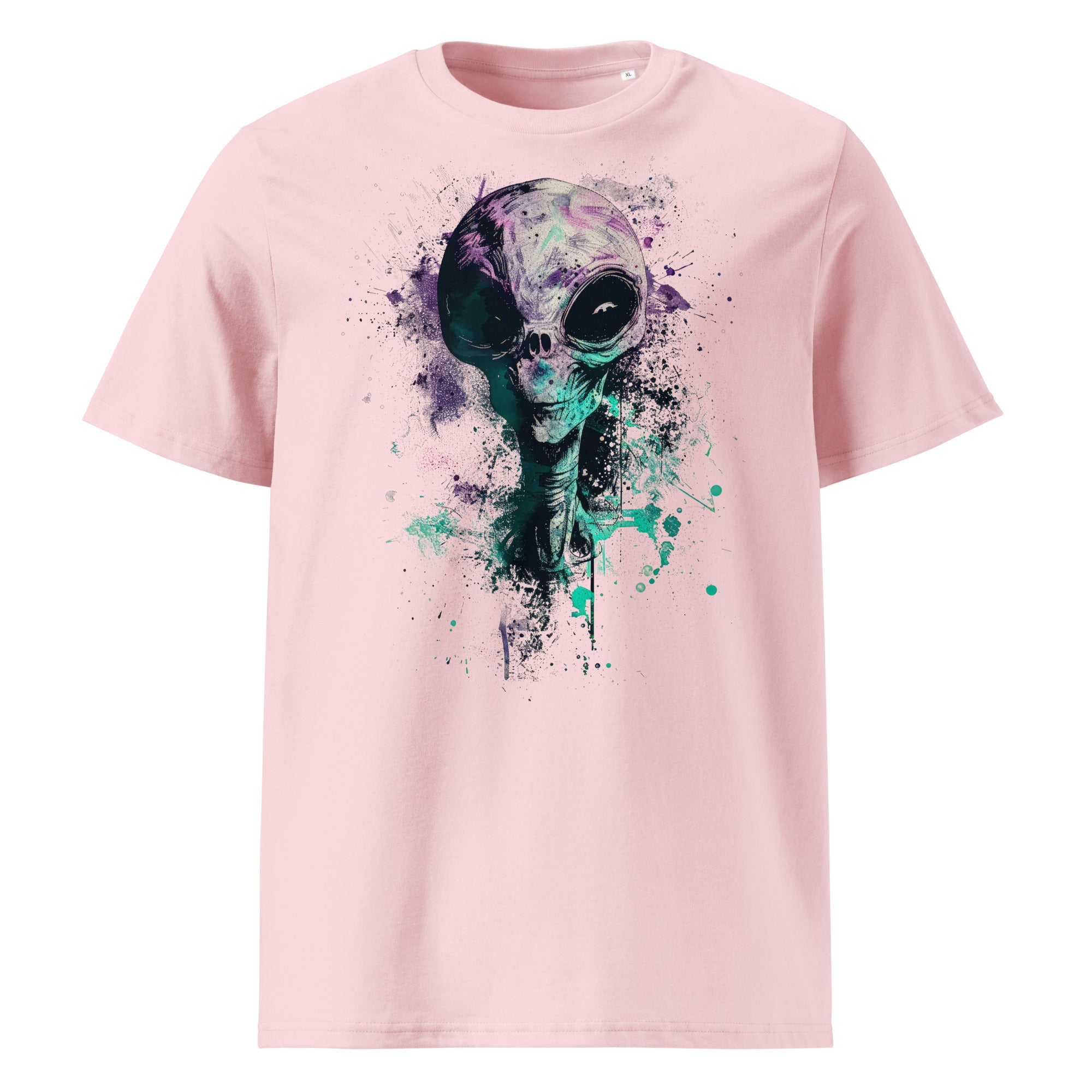 T-Shirt - Frontprint - Alien Head friendly