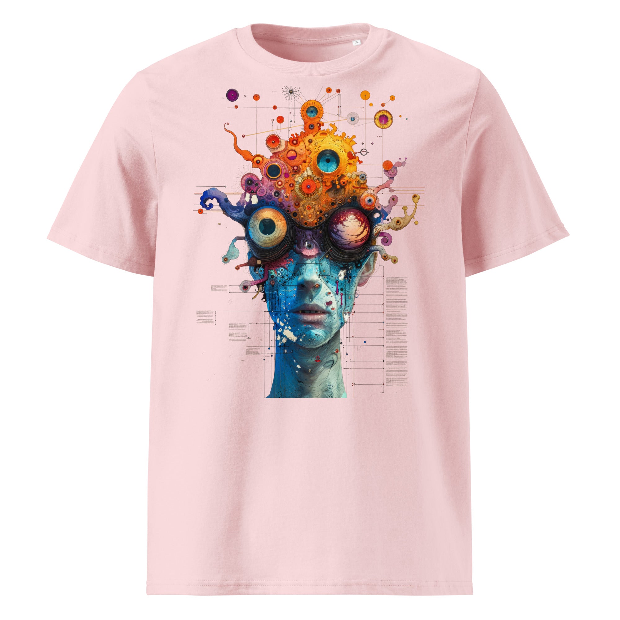 T-Shirt - Frontprint - Crazy