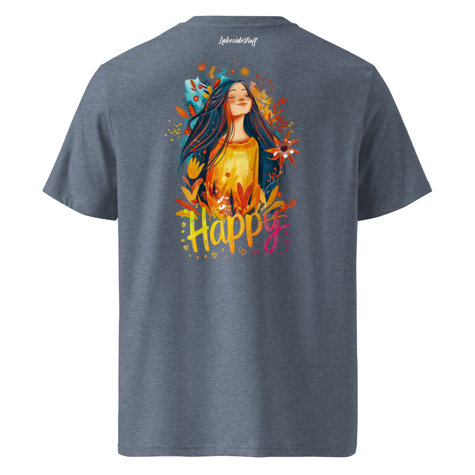 T-Shirt - Backprint - Happy Feelings