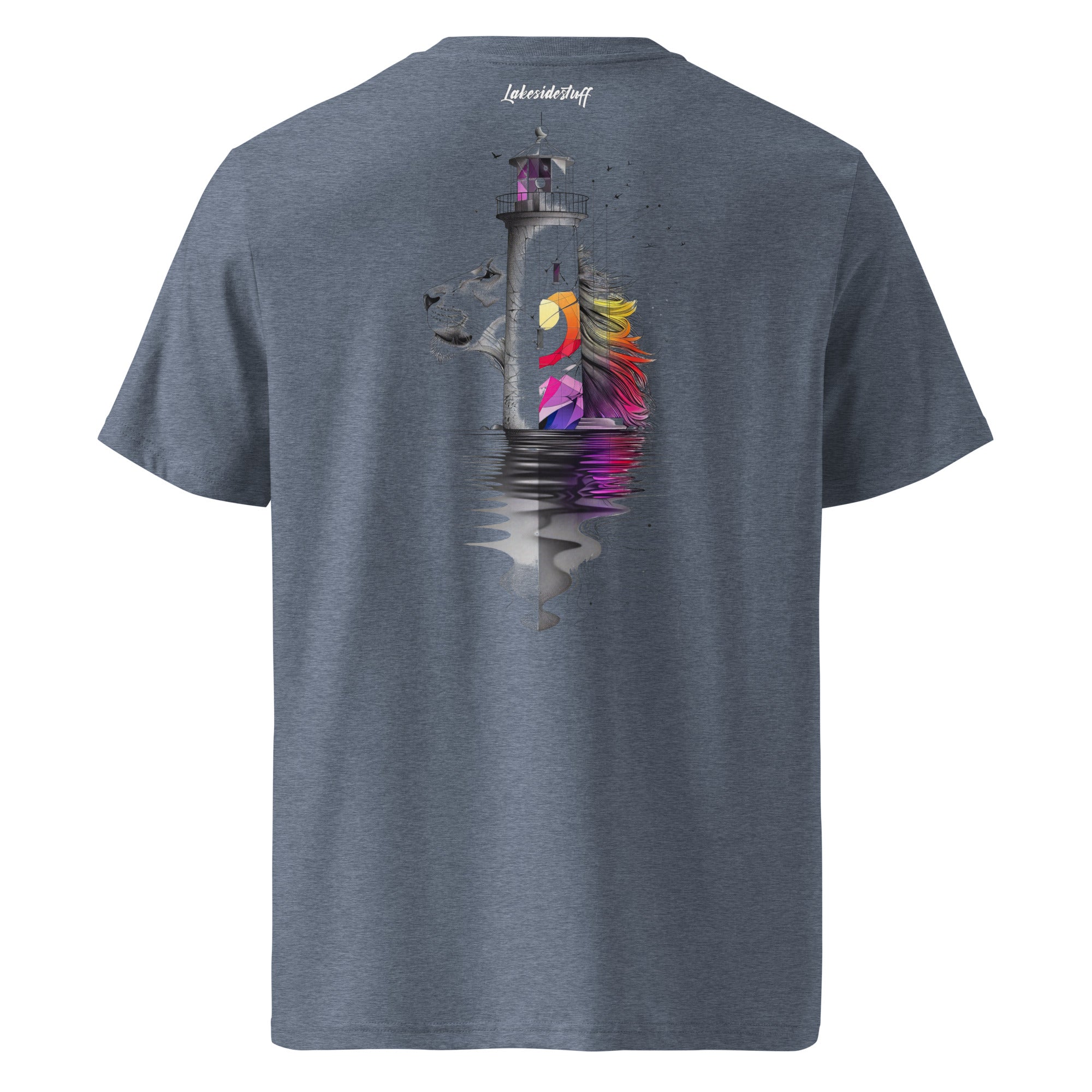 T-Shirt - Backprint - Lighthouse and Lion