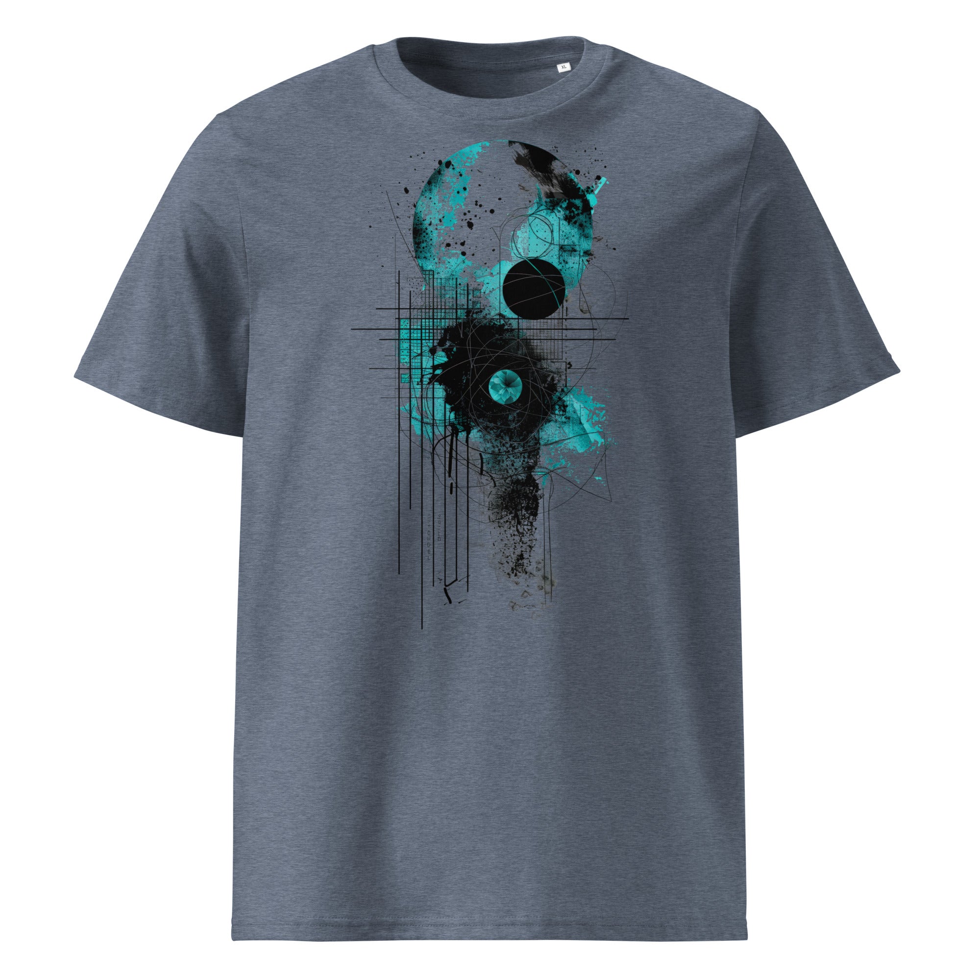 T-Shirt - Frontprint - Turquoise Moon