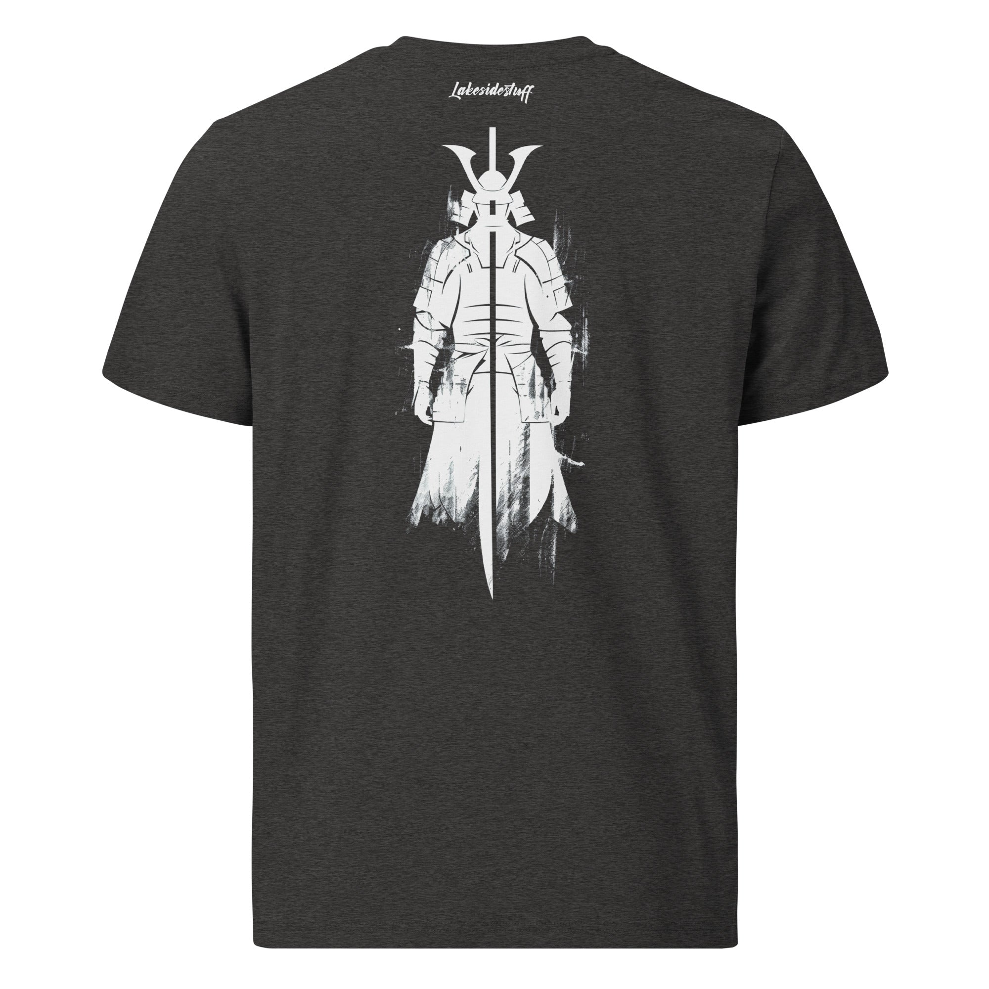 T-Shirt - Backprint - White Samurai