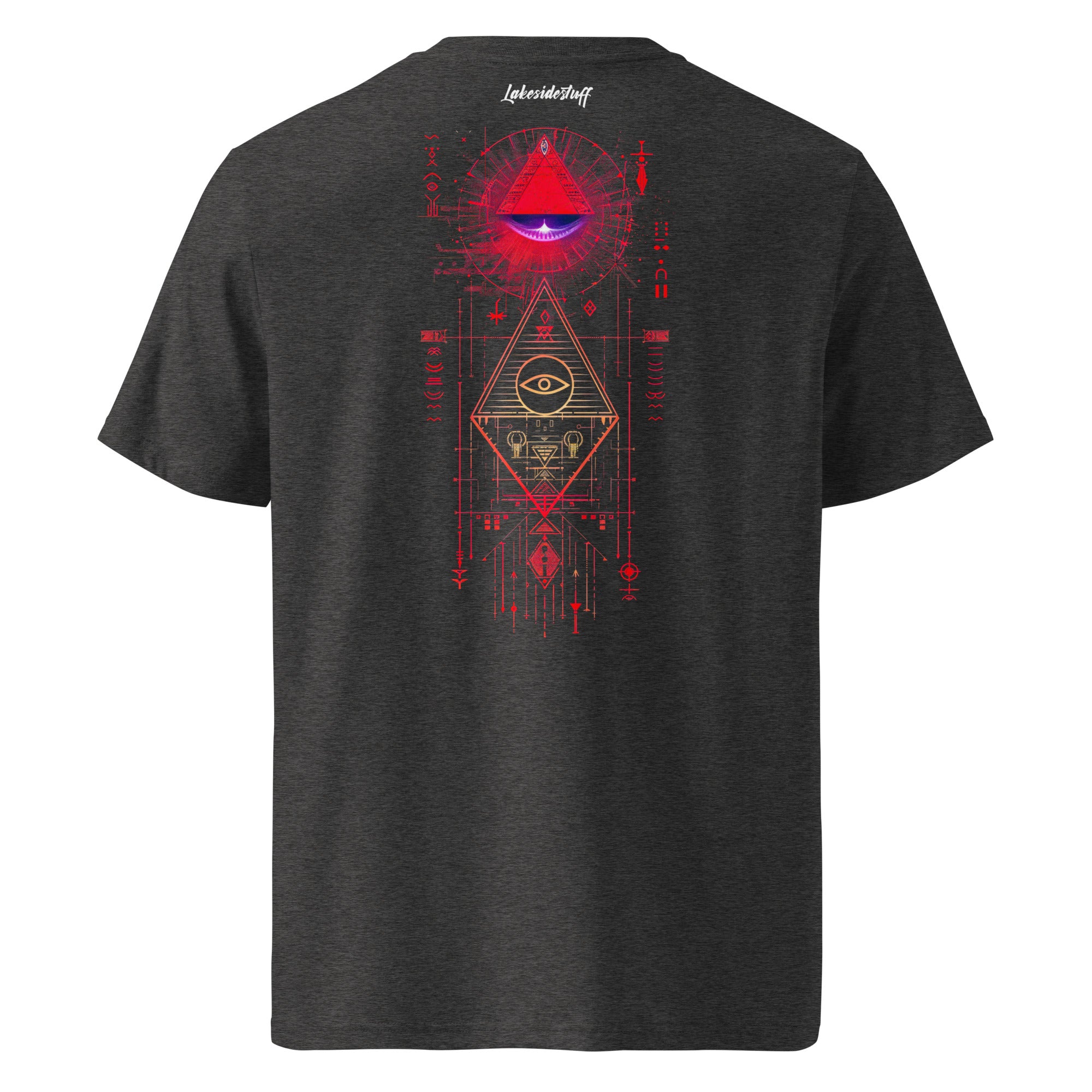 T-Shirt - Backprint - Purple Symbols