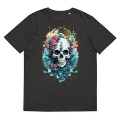 T-Shirt - Frontprint - Totenkopf Scribble