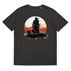 T-Shirt - Frontprint - Samurai Sonnenuntergang