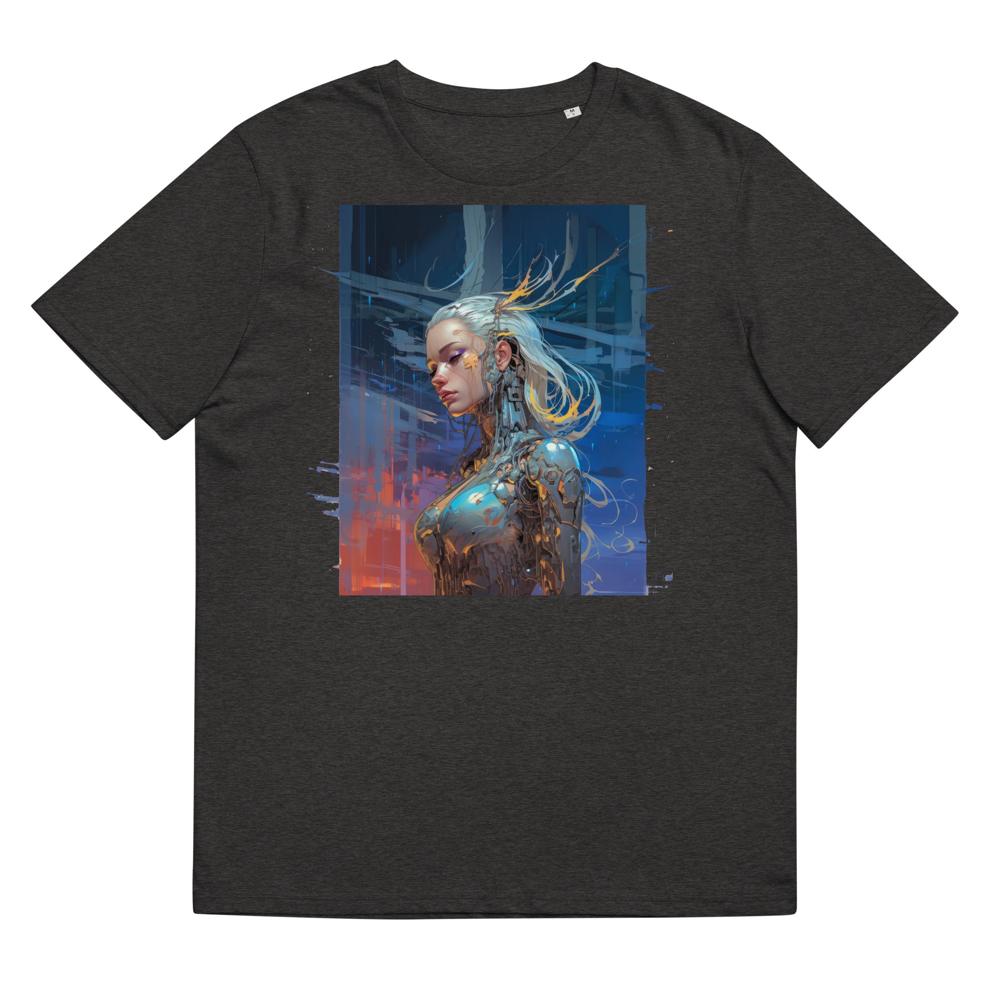 T-shirt - front print - Cyberpunk Lady