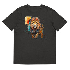 T-Shirt - Frontprint - Lion watercolor