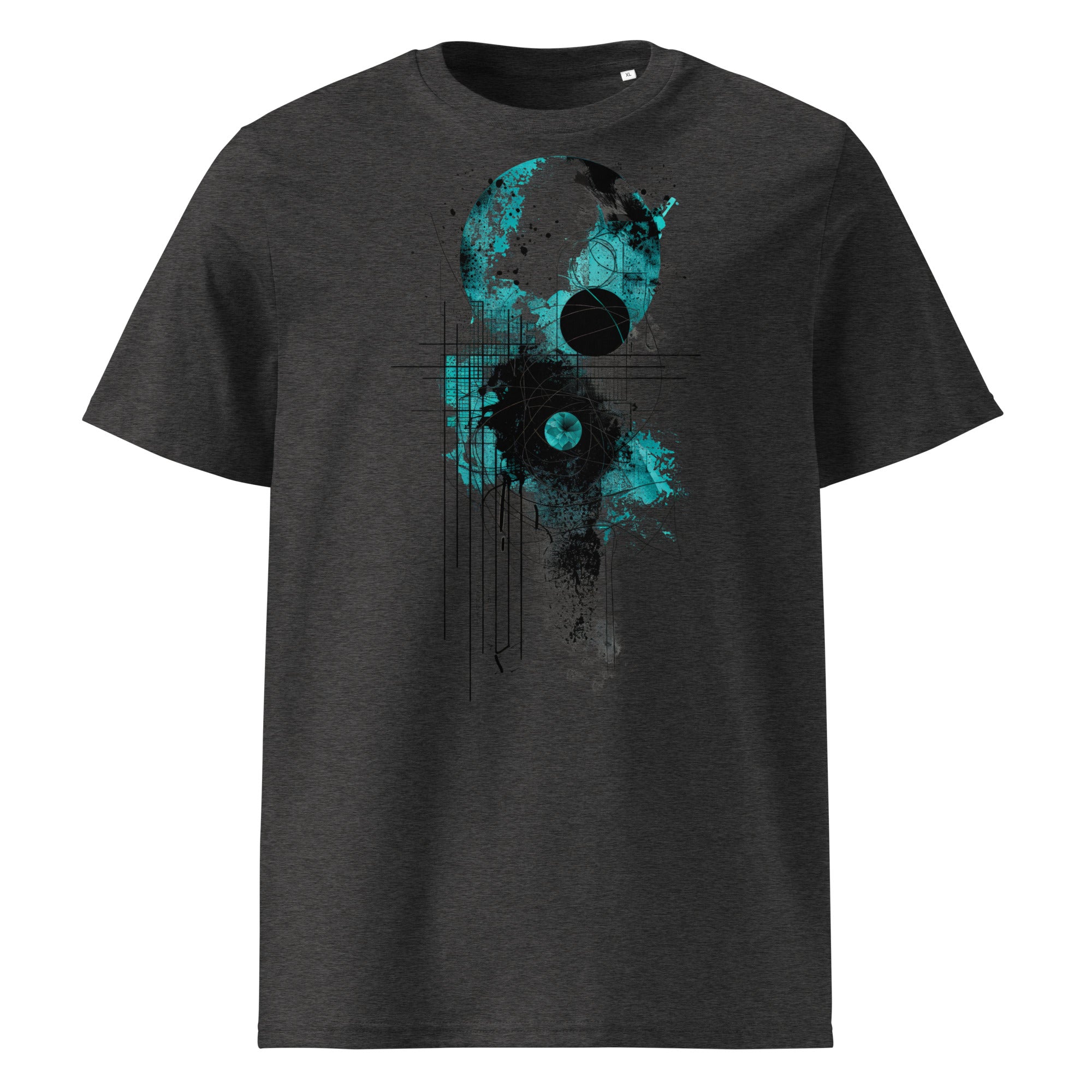 T-shirt - front print - Turquoise Moon