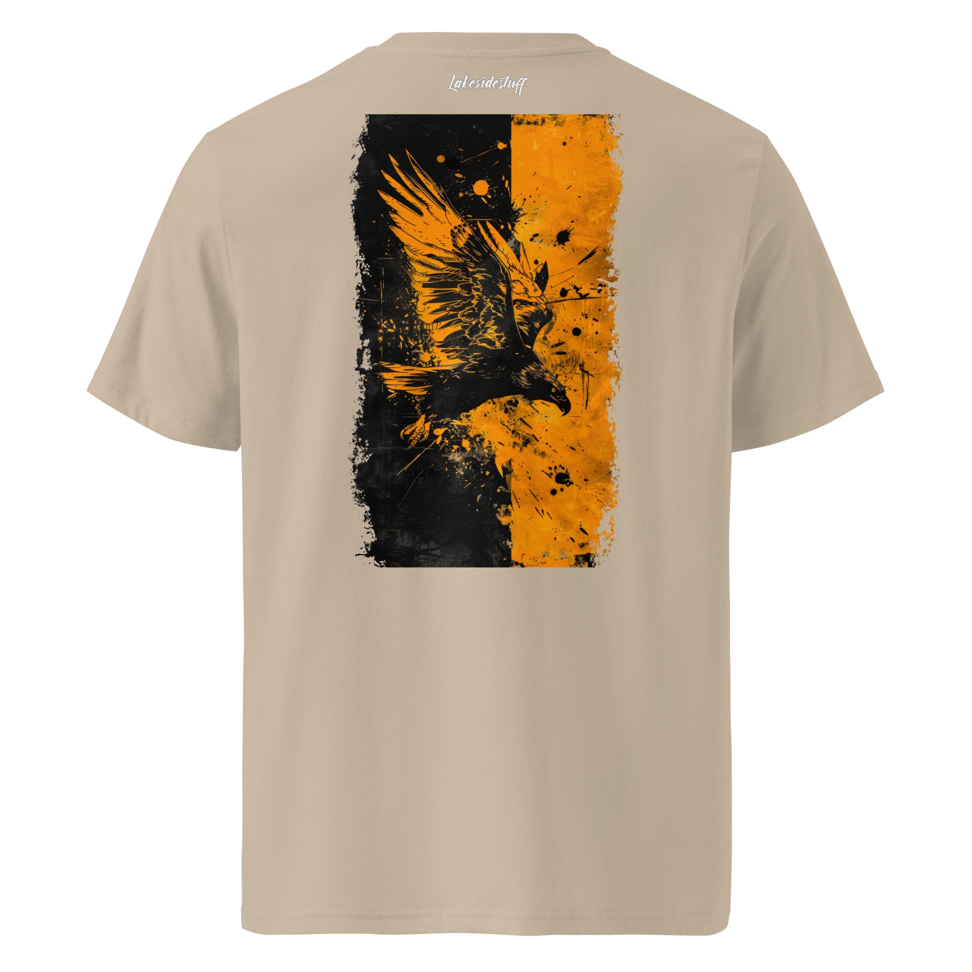 T-Shirt - Backprint - Orange Eagle