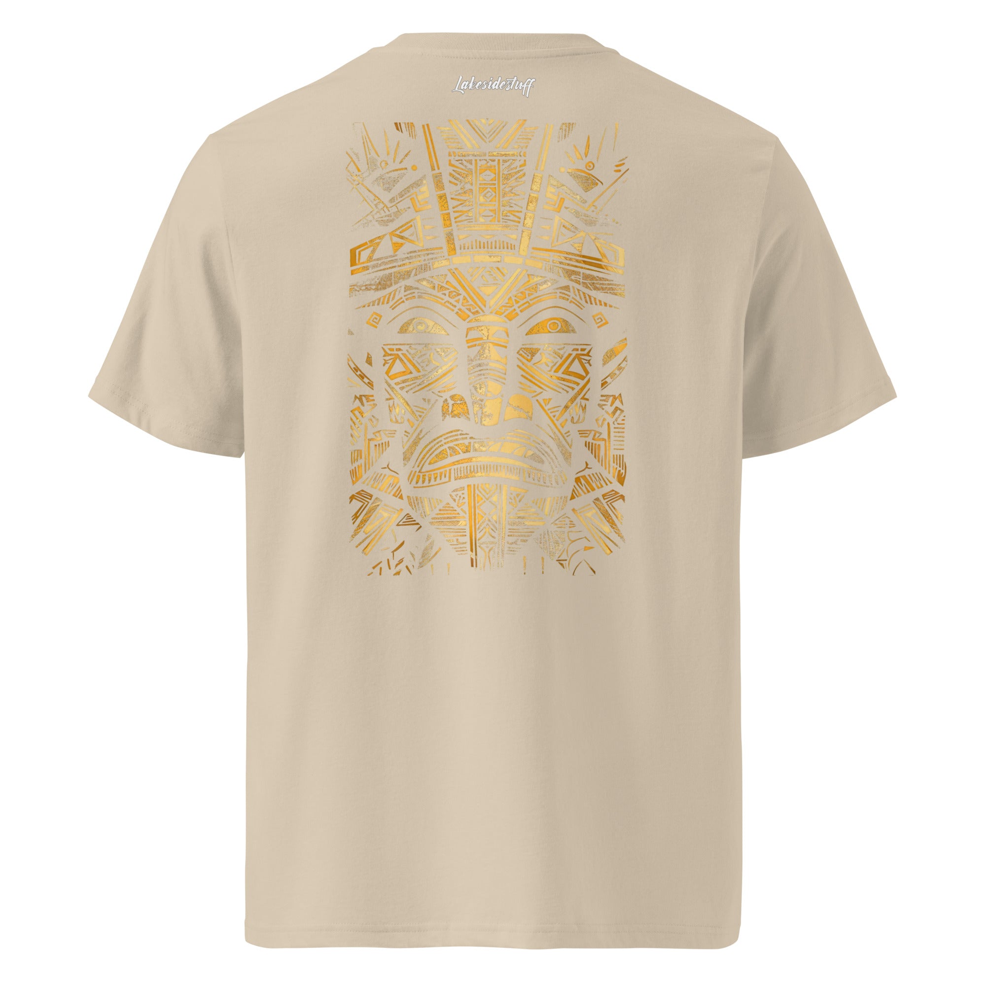 T-Shirt - Backprint - Golden mask