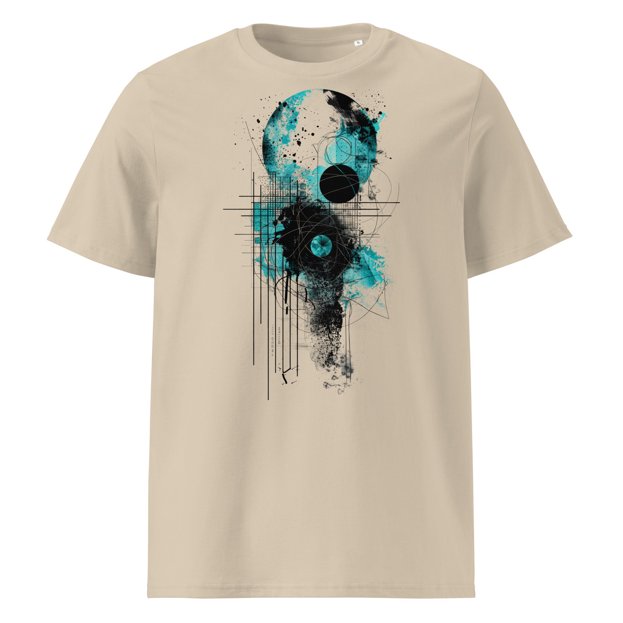 T-Shirt - Frontprint - Turquoise Moon