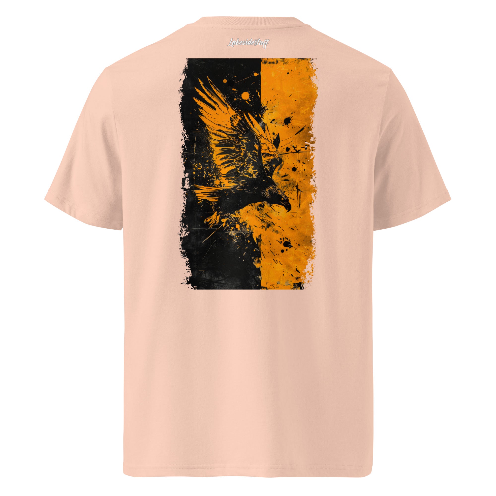 T-Shirt - Backprint - Orange Eagle