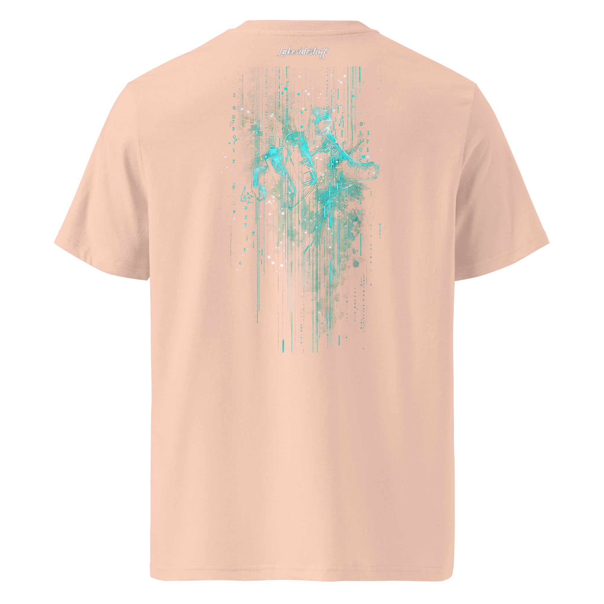 T-Shirt - Backprint - Hand of code