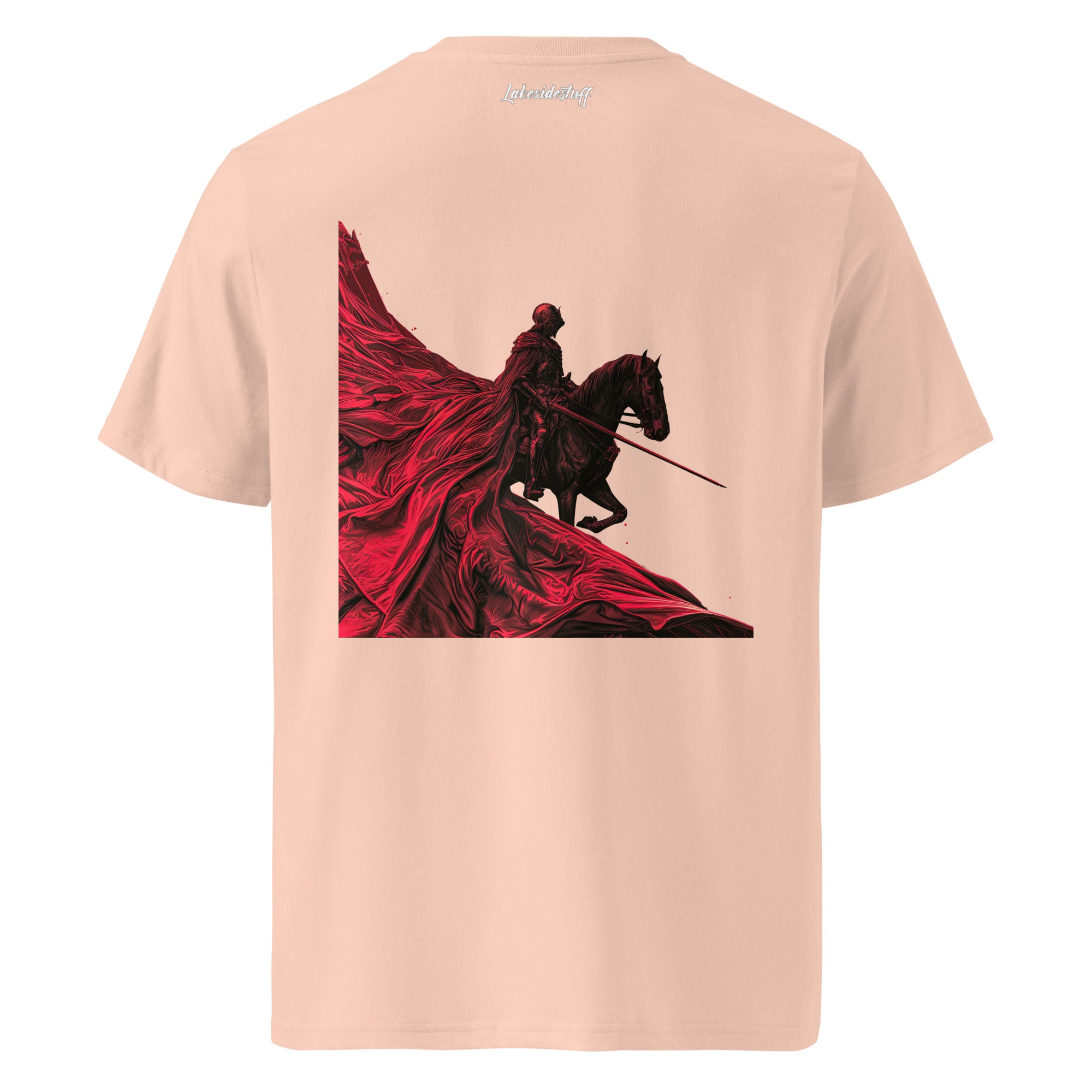 T-Shirt - Backprint - Red Knight