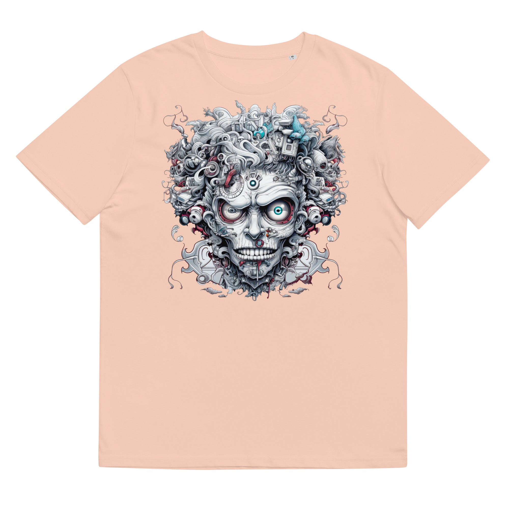 T-Shirt - Frontprint - Crazy Head