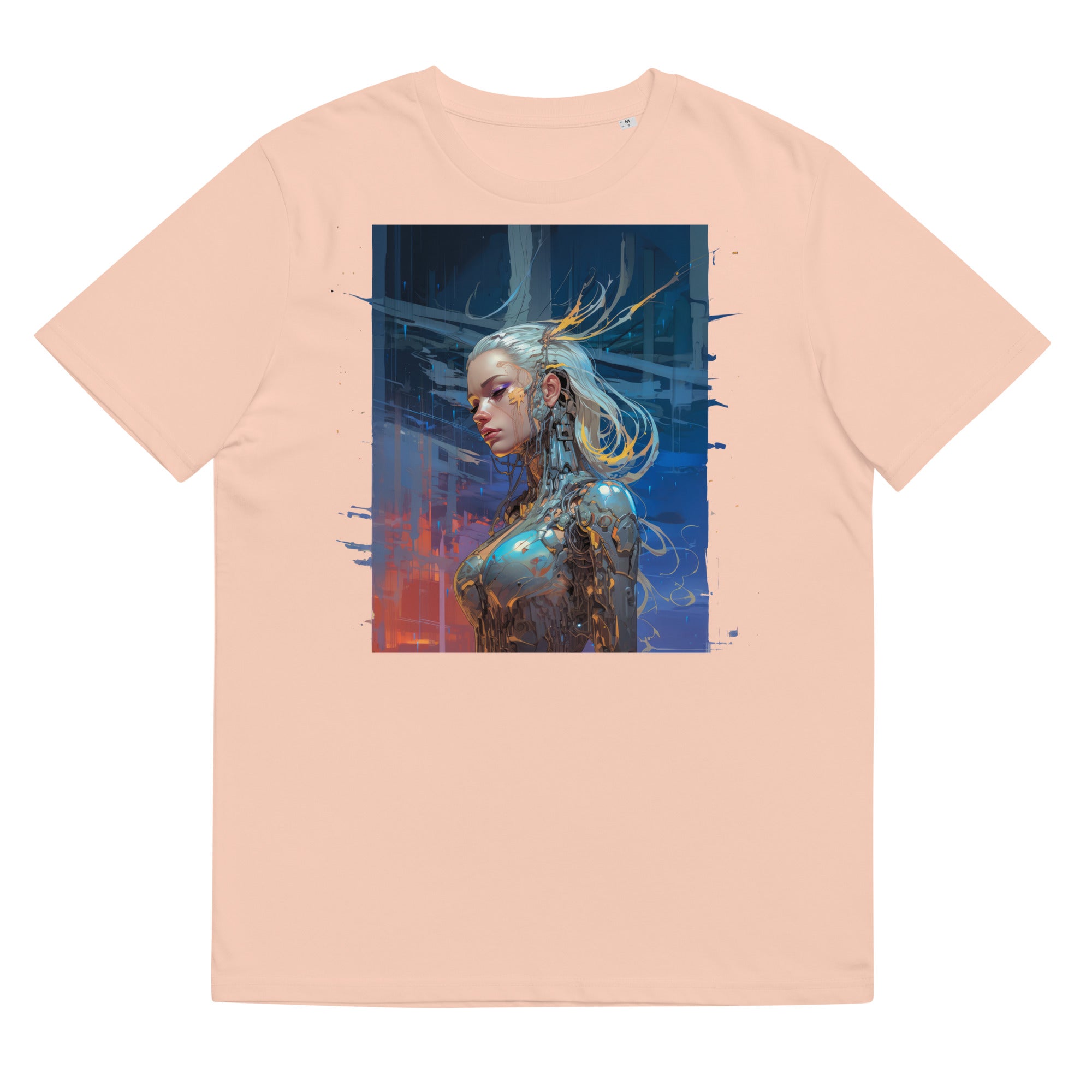 T-Shirt - Frontprint - Cyberpunk Lady