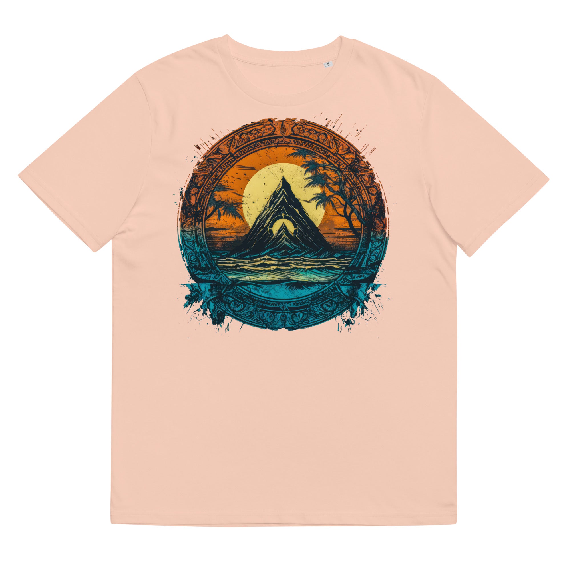 Ocean mountain emblem