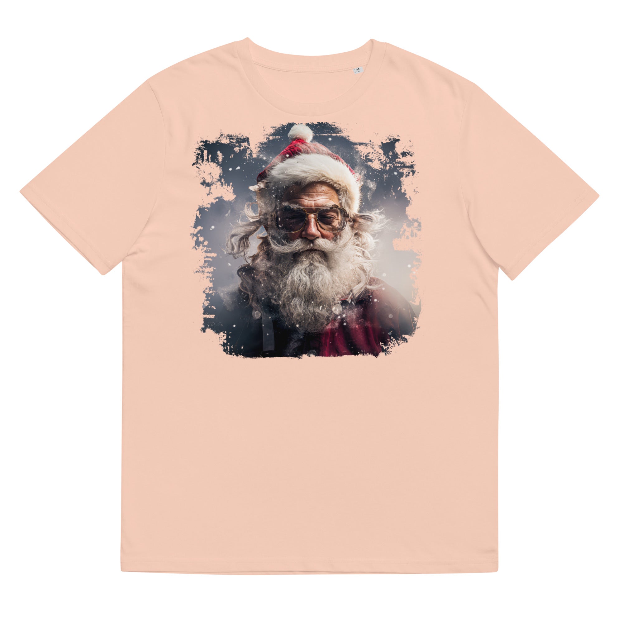 T-Shirt - Frontprint - Santa Clause stays cool