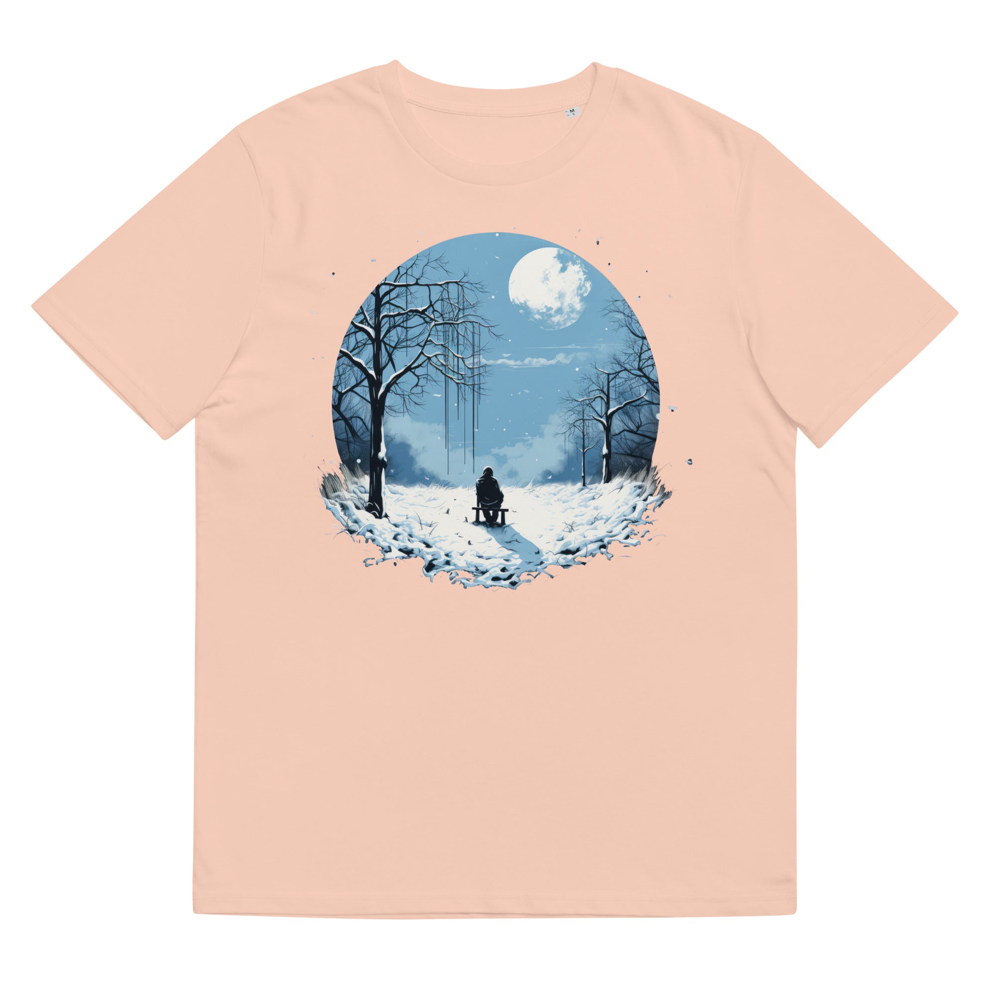 T-Shirt - Frontprint - Schneelandschaft