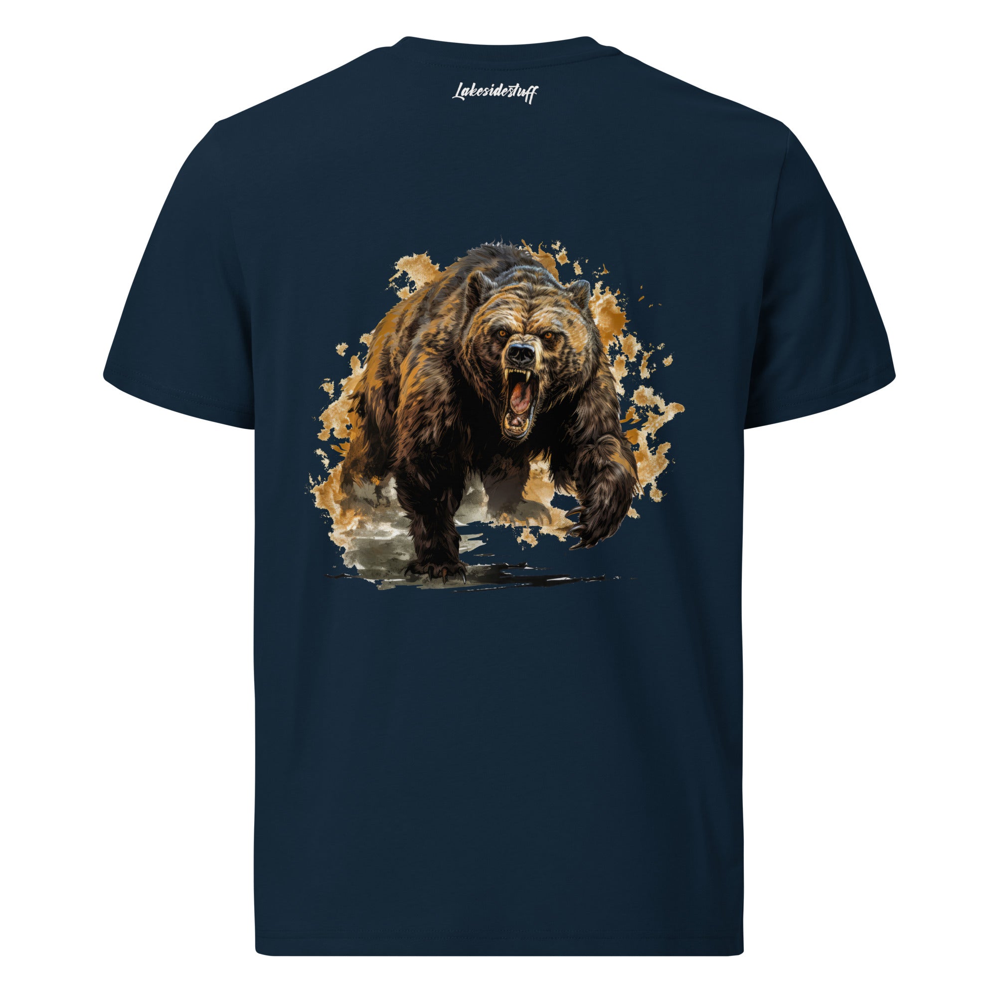 T-Shirt - Backprint - Angry bear