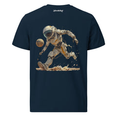 T-Shirt - Backprint - Football on the moon