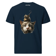 T-Shirt - Backprint - Mouse on Cat