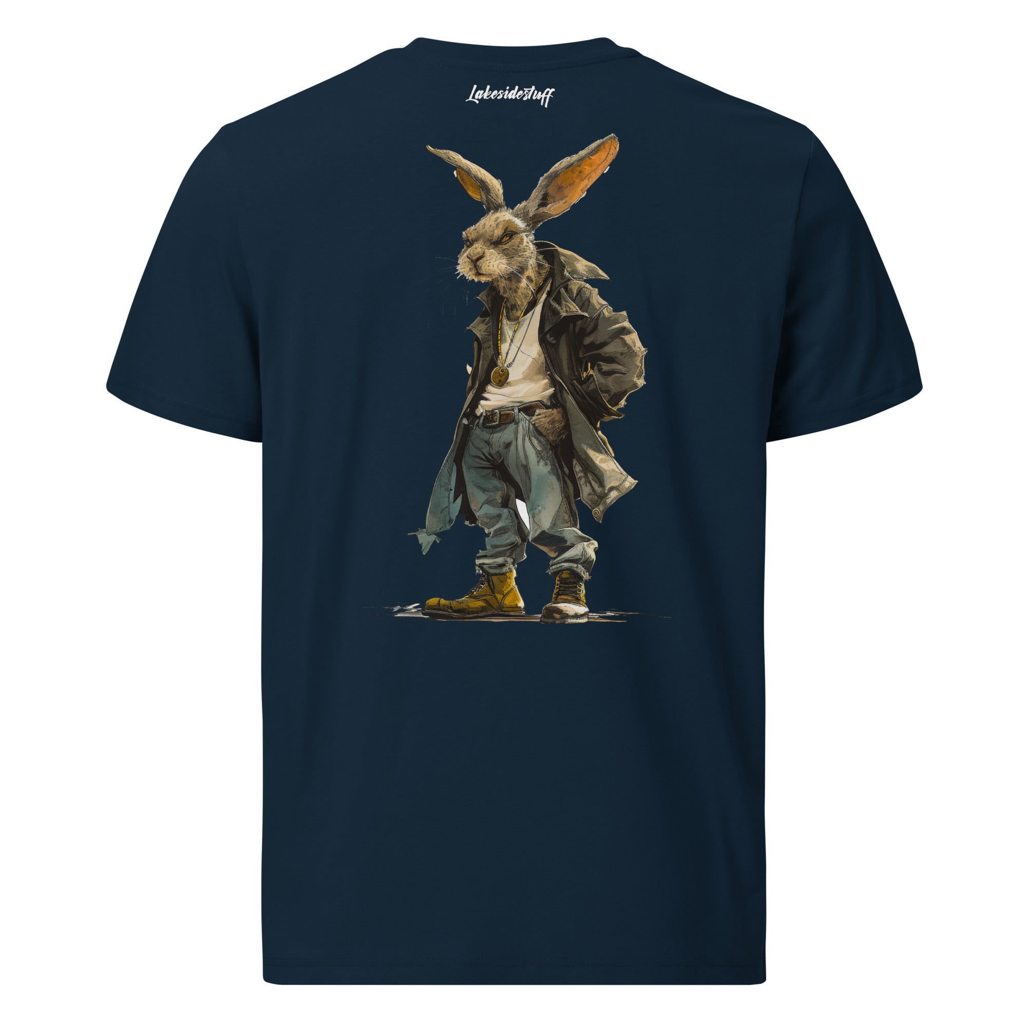 T-Shirt - Backprint - Cool Bunny