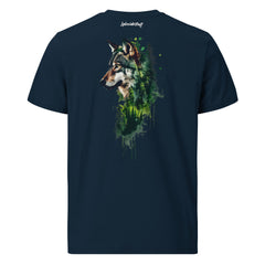 T-Shirt - Backprint - Wolf und Wald
