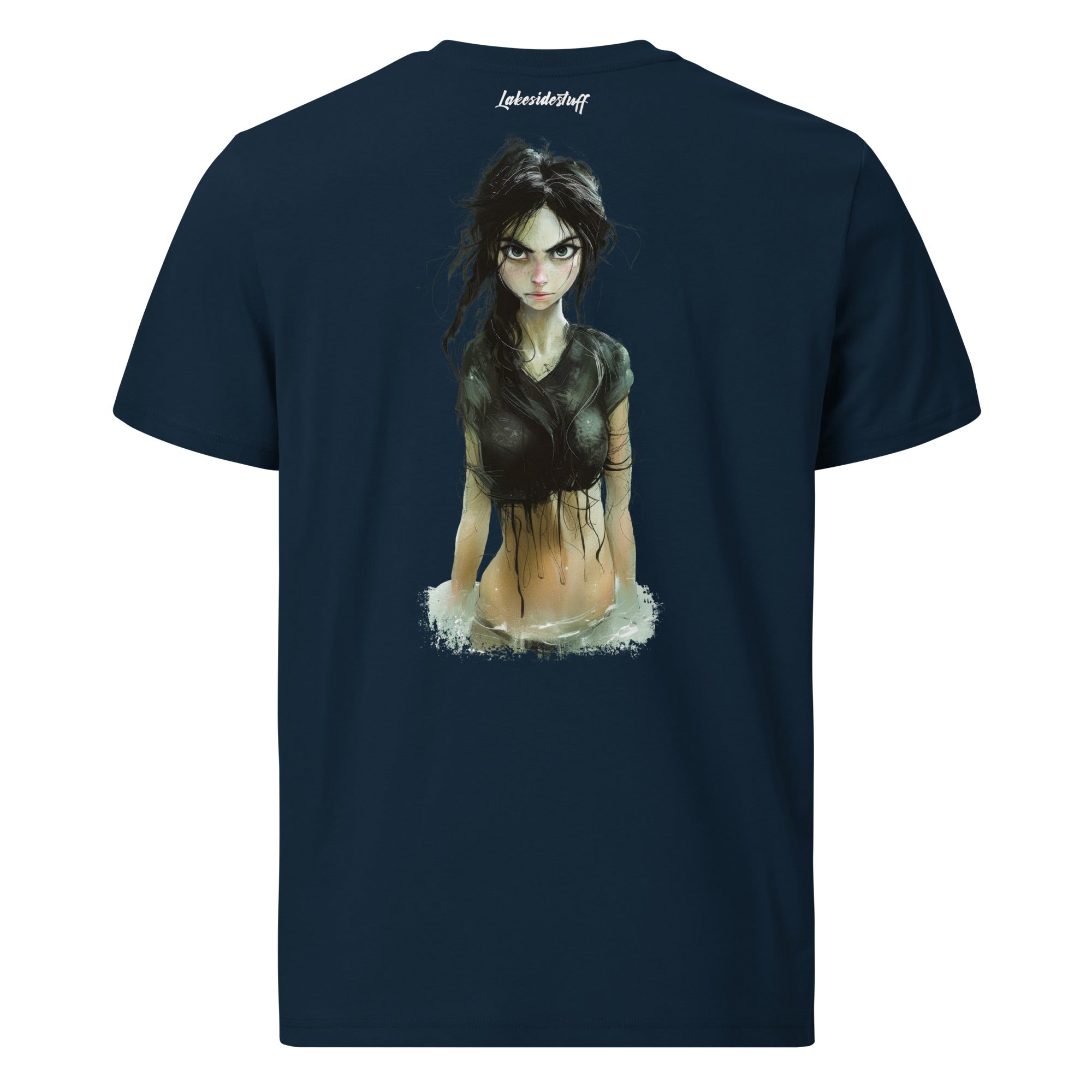 T-Shirt - Backprint - Angry Girl