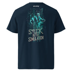 T-Shirt - Backprint - Stuck in the simulation