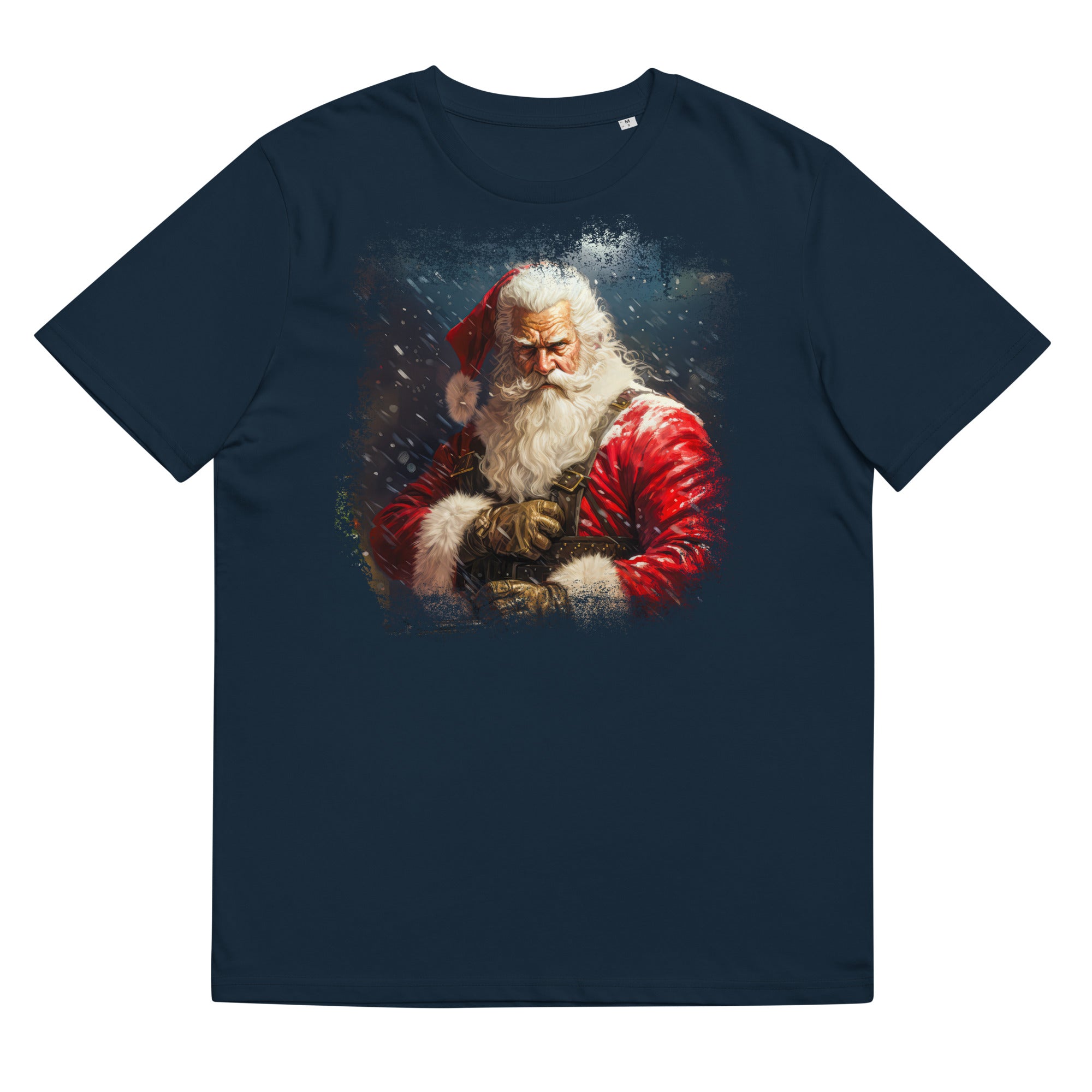 T-Shirt - Frontprint - Snowstorm Santa