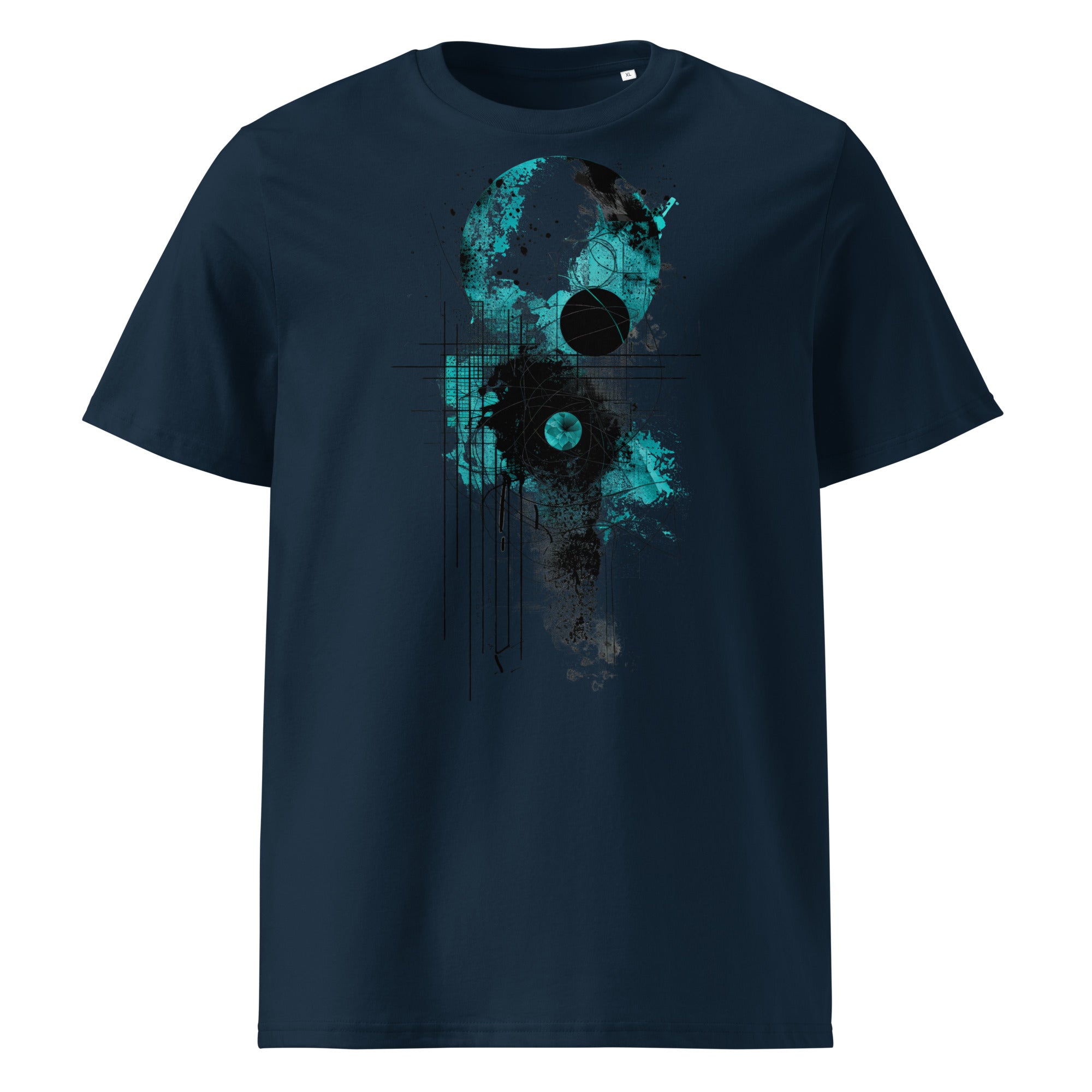 T-shirt - front print - Turquoise Moon