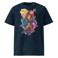 T-Shirt - Frontprint - Pyramides in Color