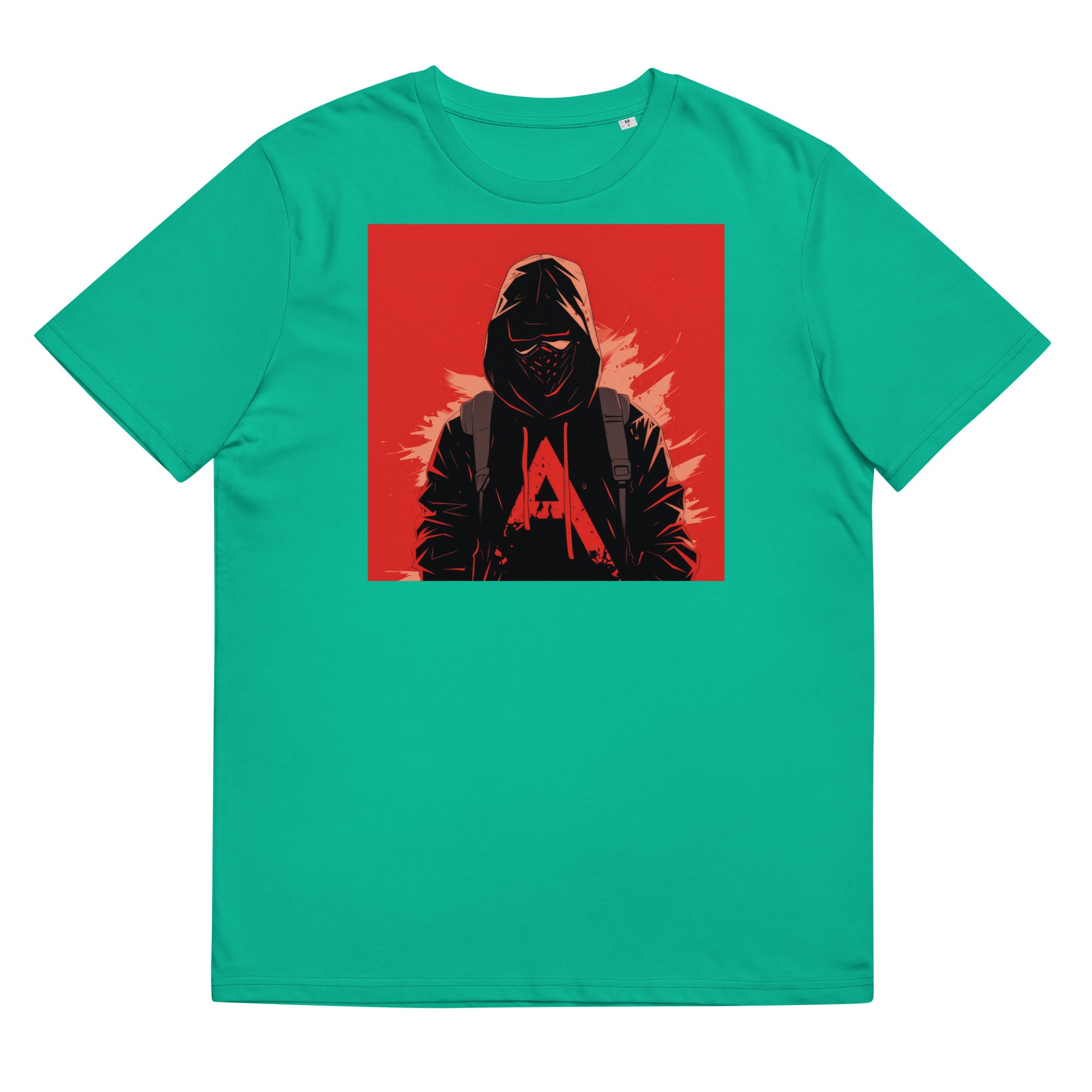 T-Shirt - Frontprint - Man in Hoodie - Anarchy