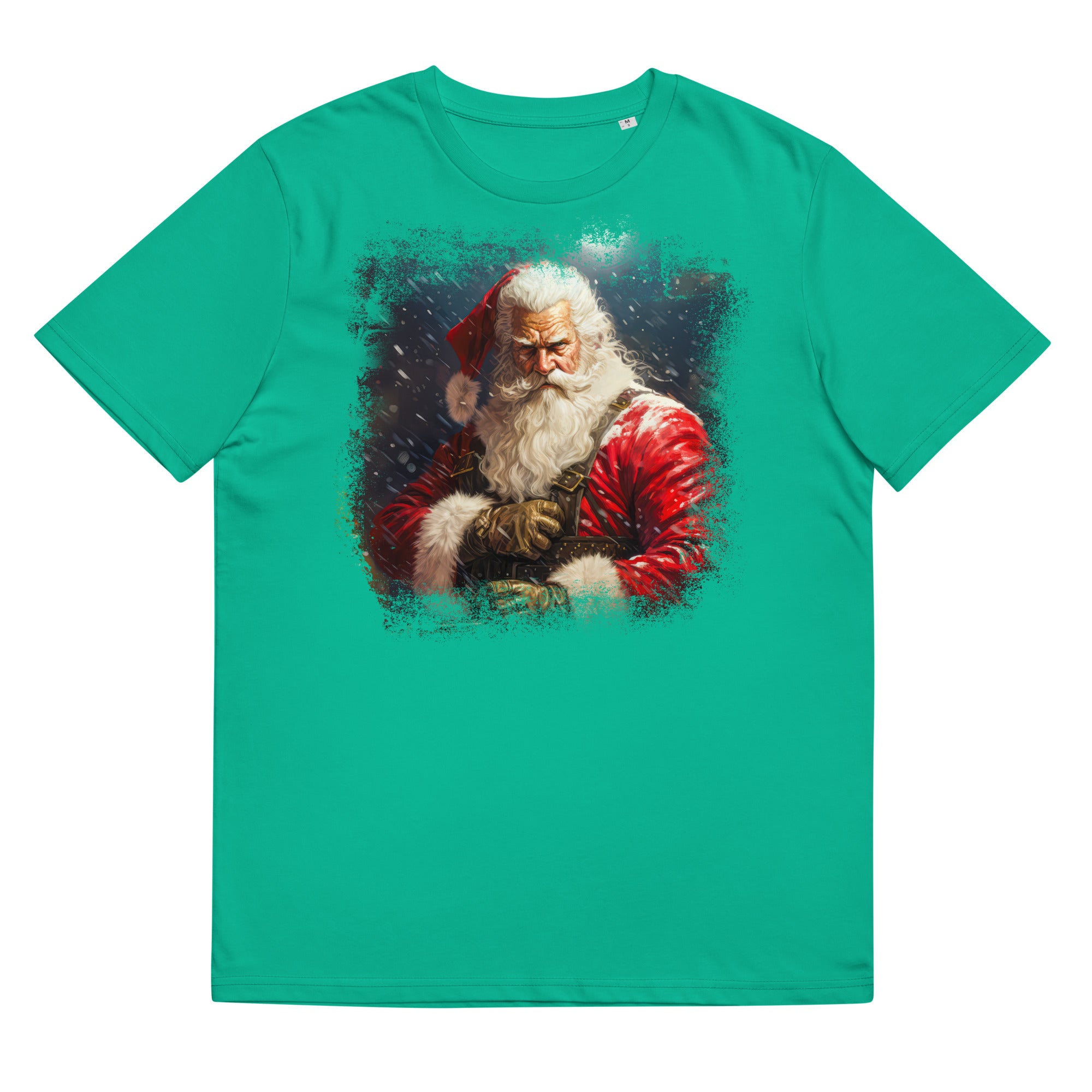 T-Shirt - Frontprint - Snowstorm Santa