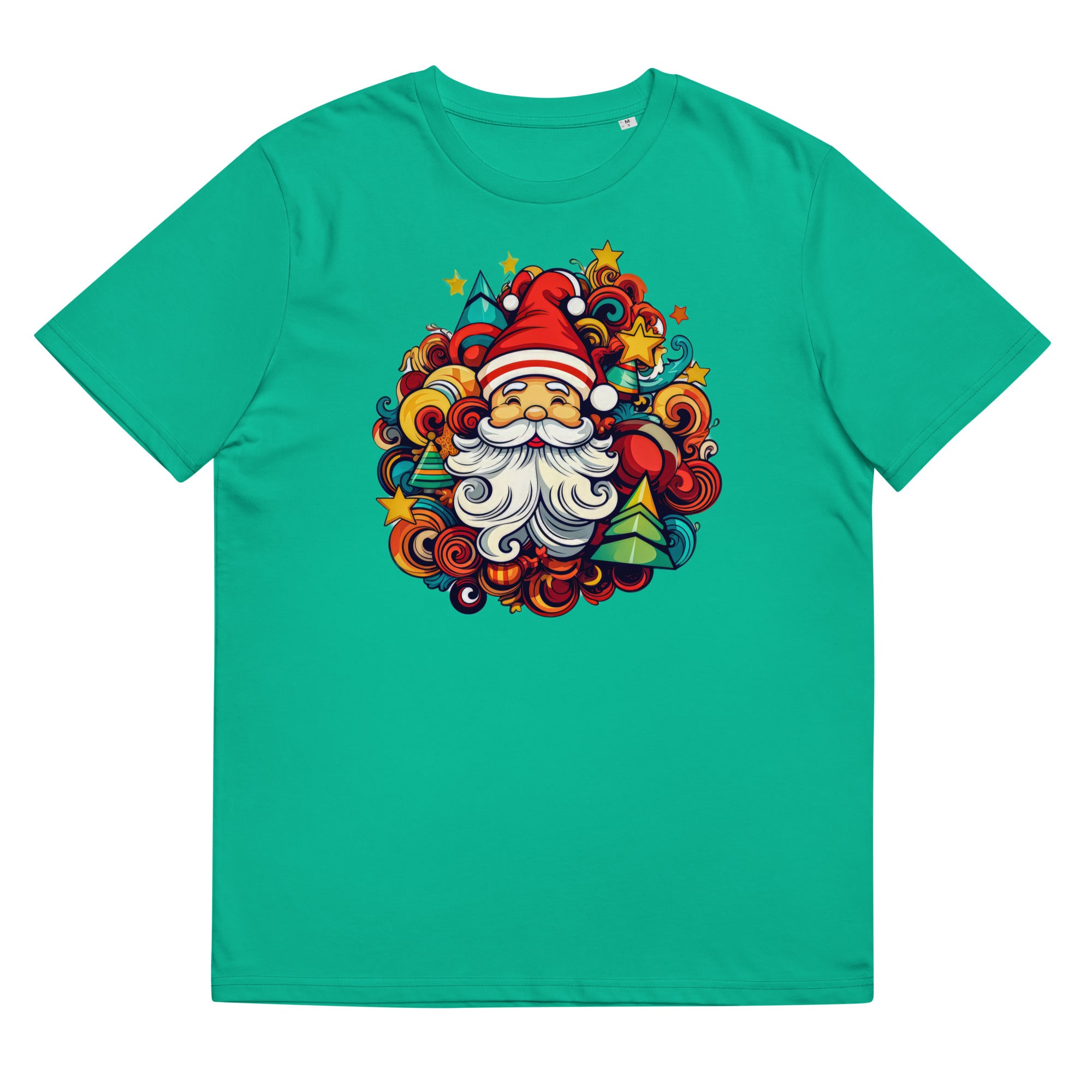 T-Shirt - Frontprint - Santa Claus Ornaments