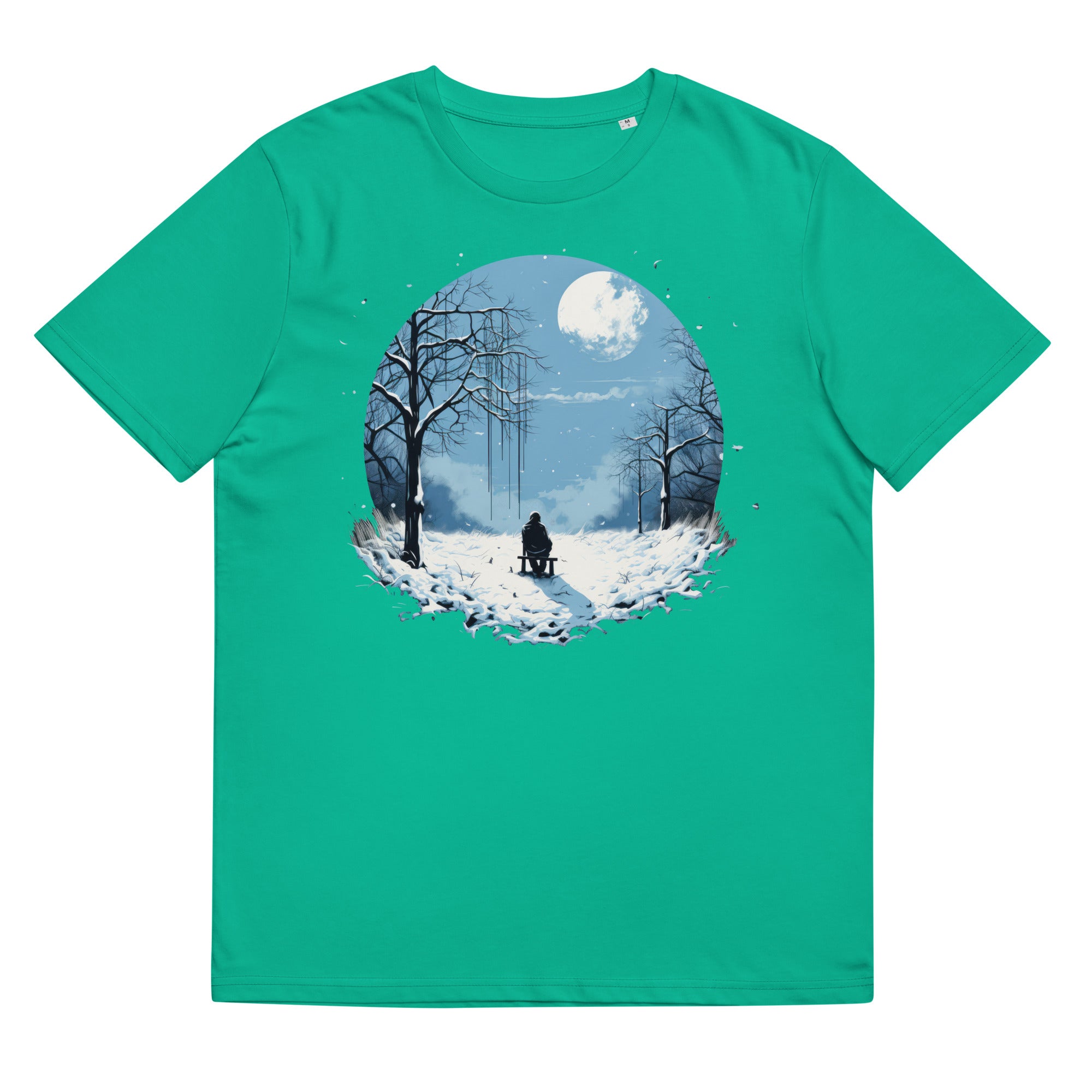 T-Shirt - Frontprint - Schneelandschaft