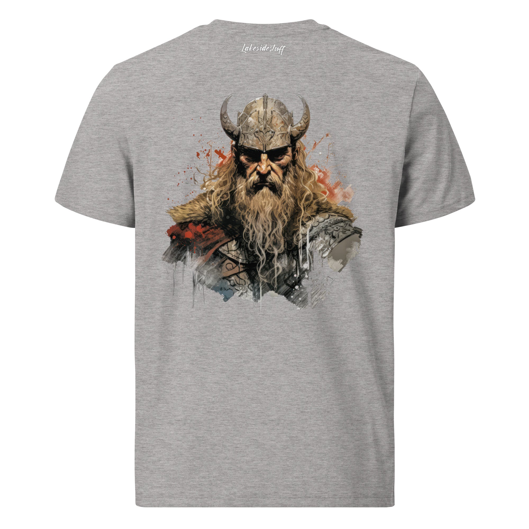 T-Shirt - Backprint - Wikinger Krieger