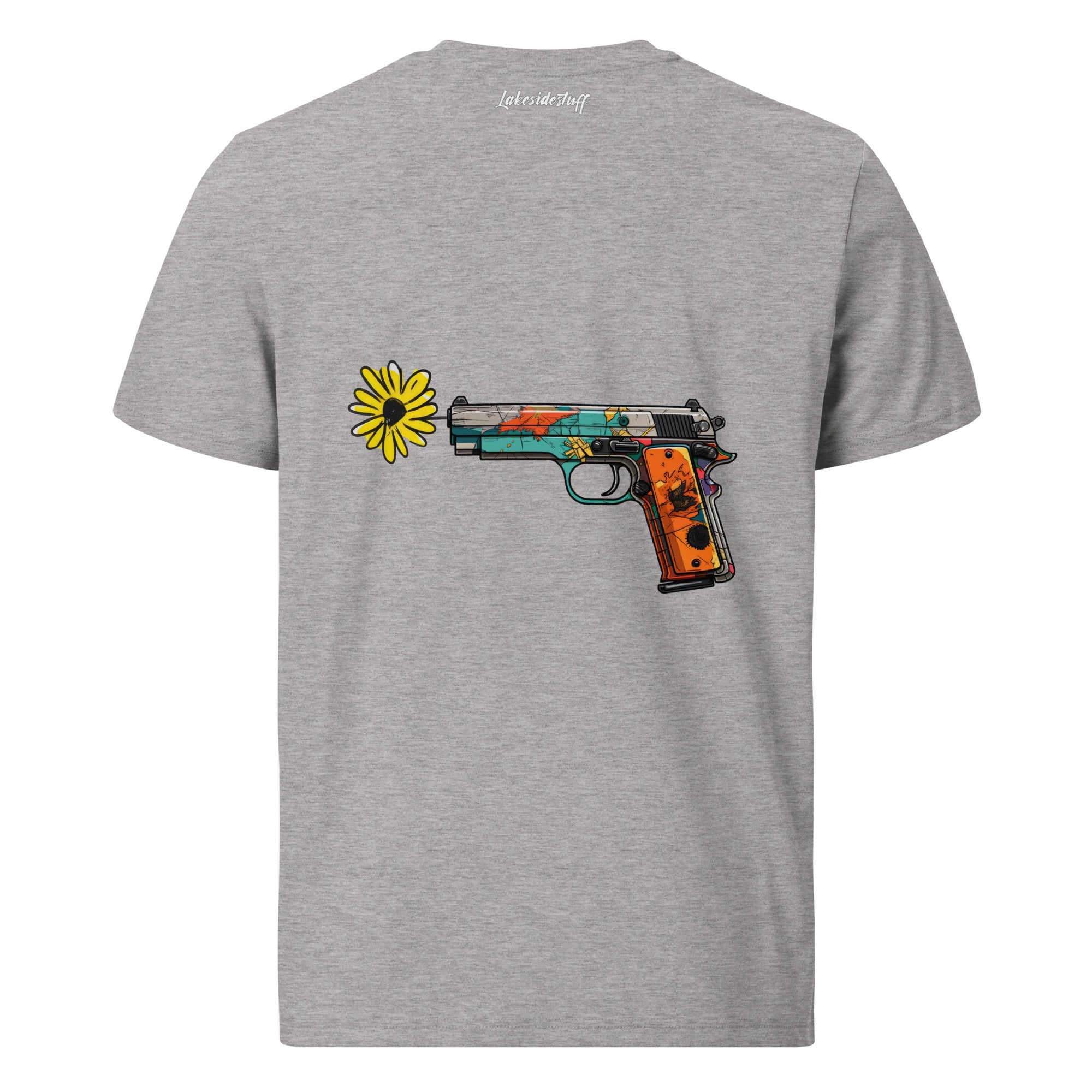 T-Shirt - Backprint - Flowergun