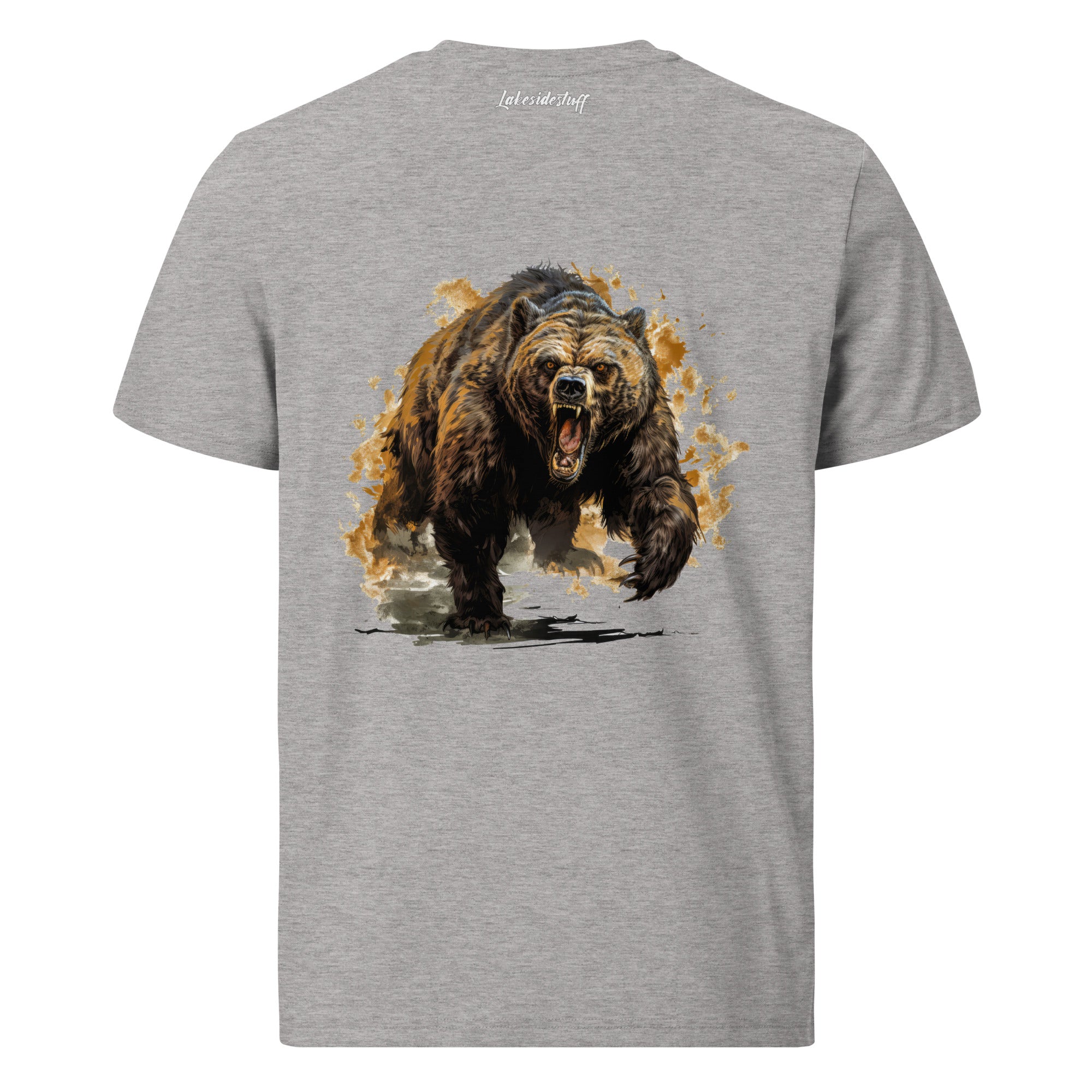 T-Shirt - Backprint - Angry bear