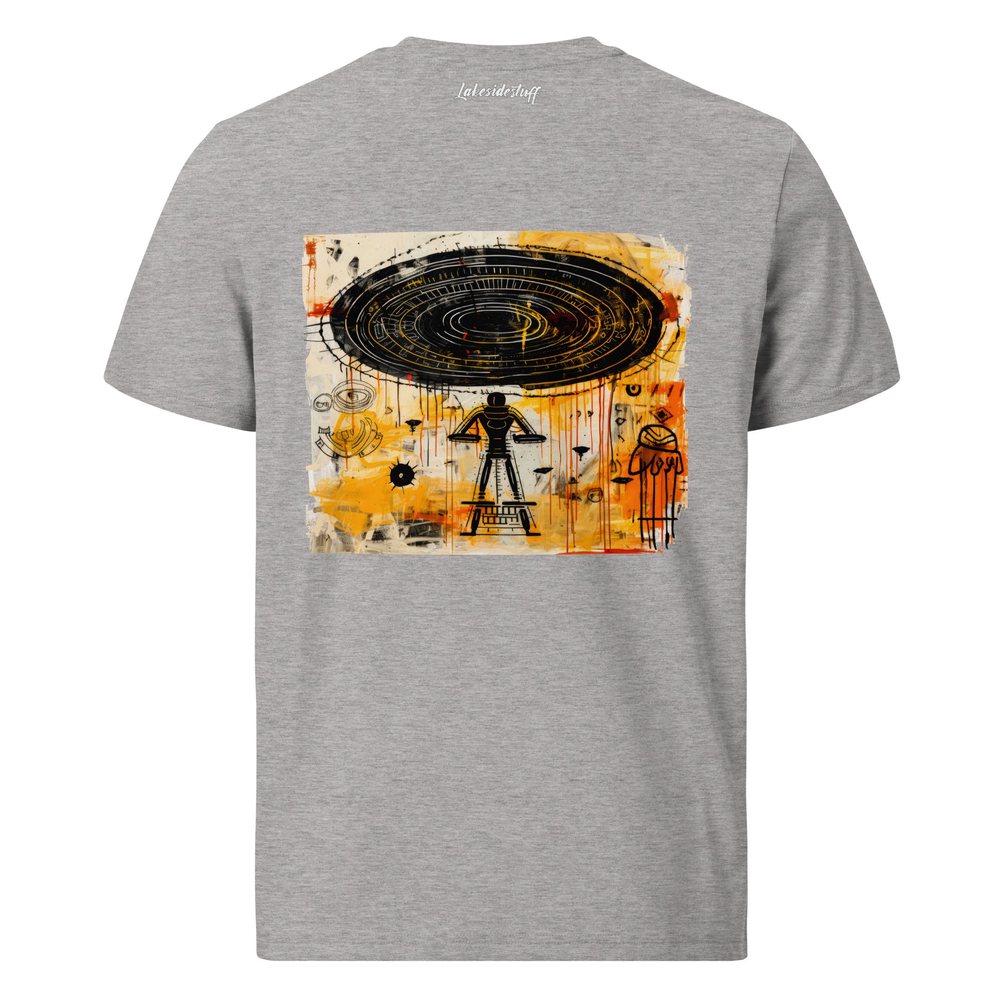 Backprint - UFO hieroglyphs