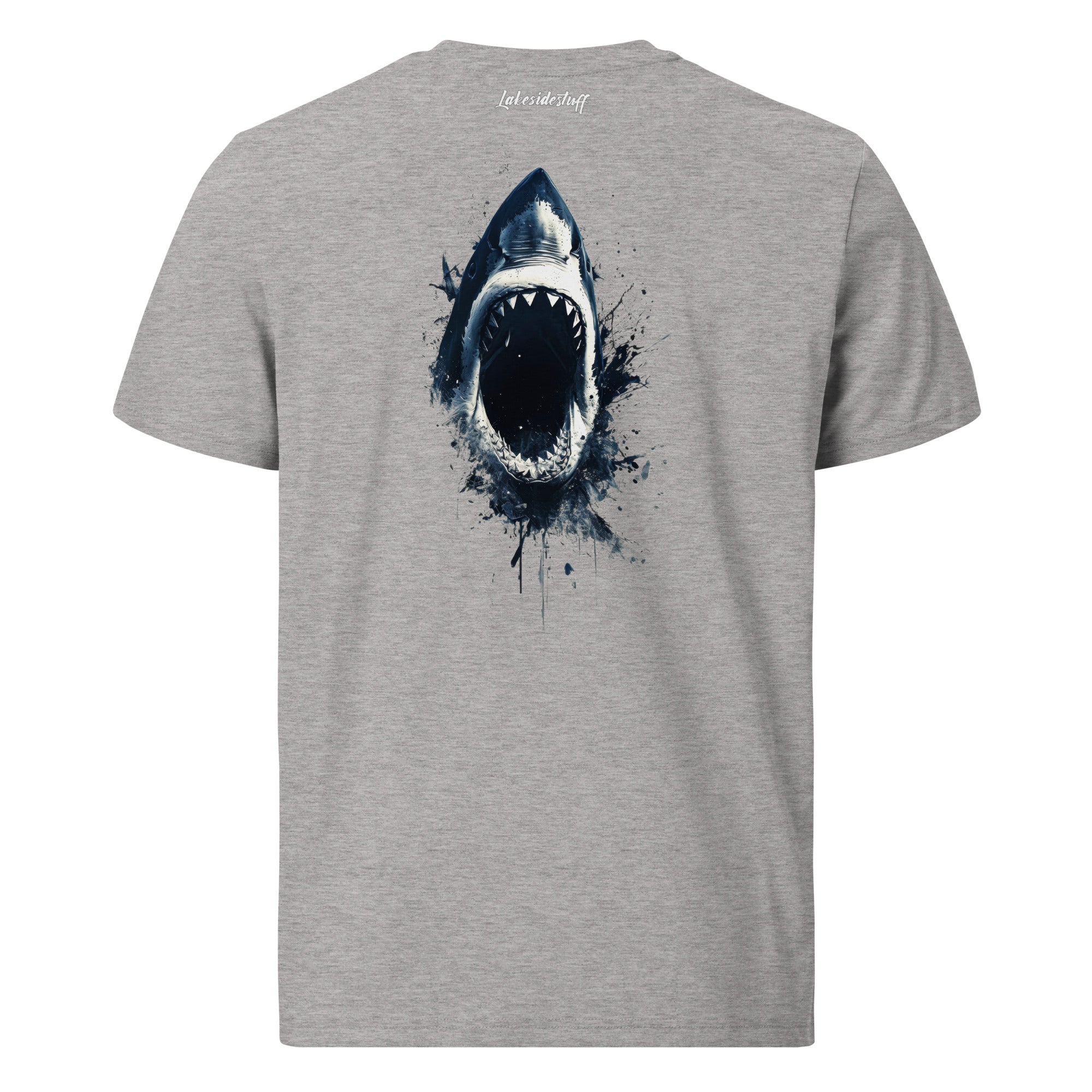 T-Shirt - Backprint - Shark attack