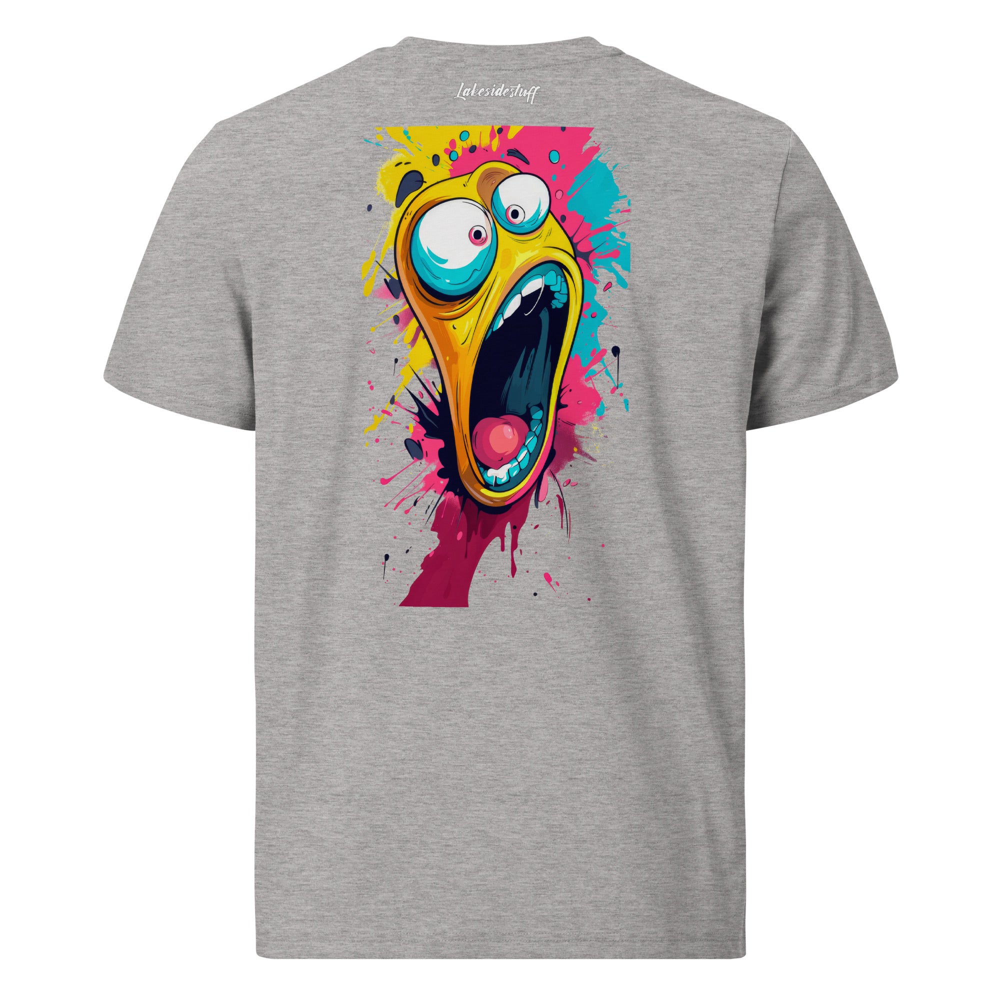 T-Shirt - Backprint - Screaming face