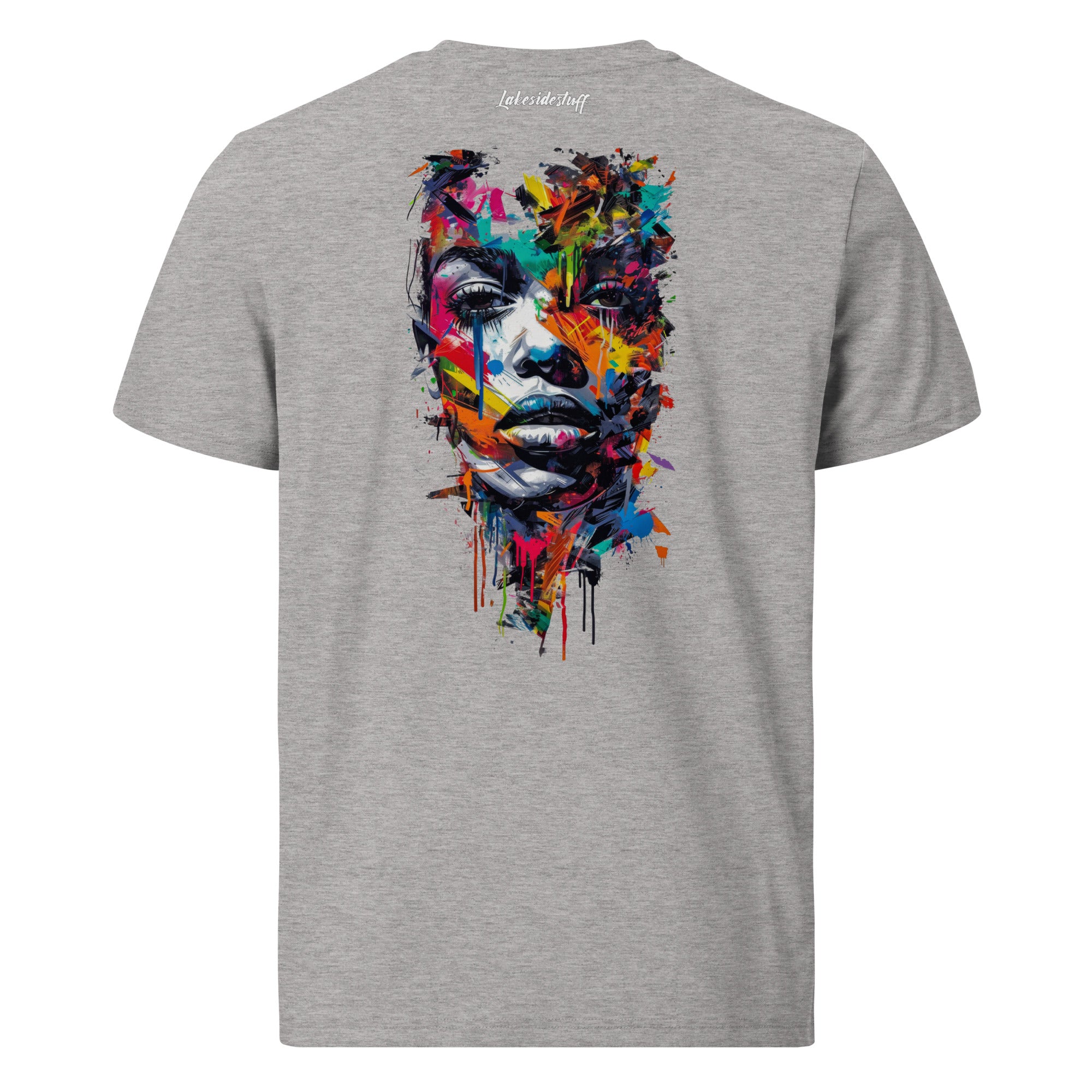 T-Shirt - Backprint - Colored Face