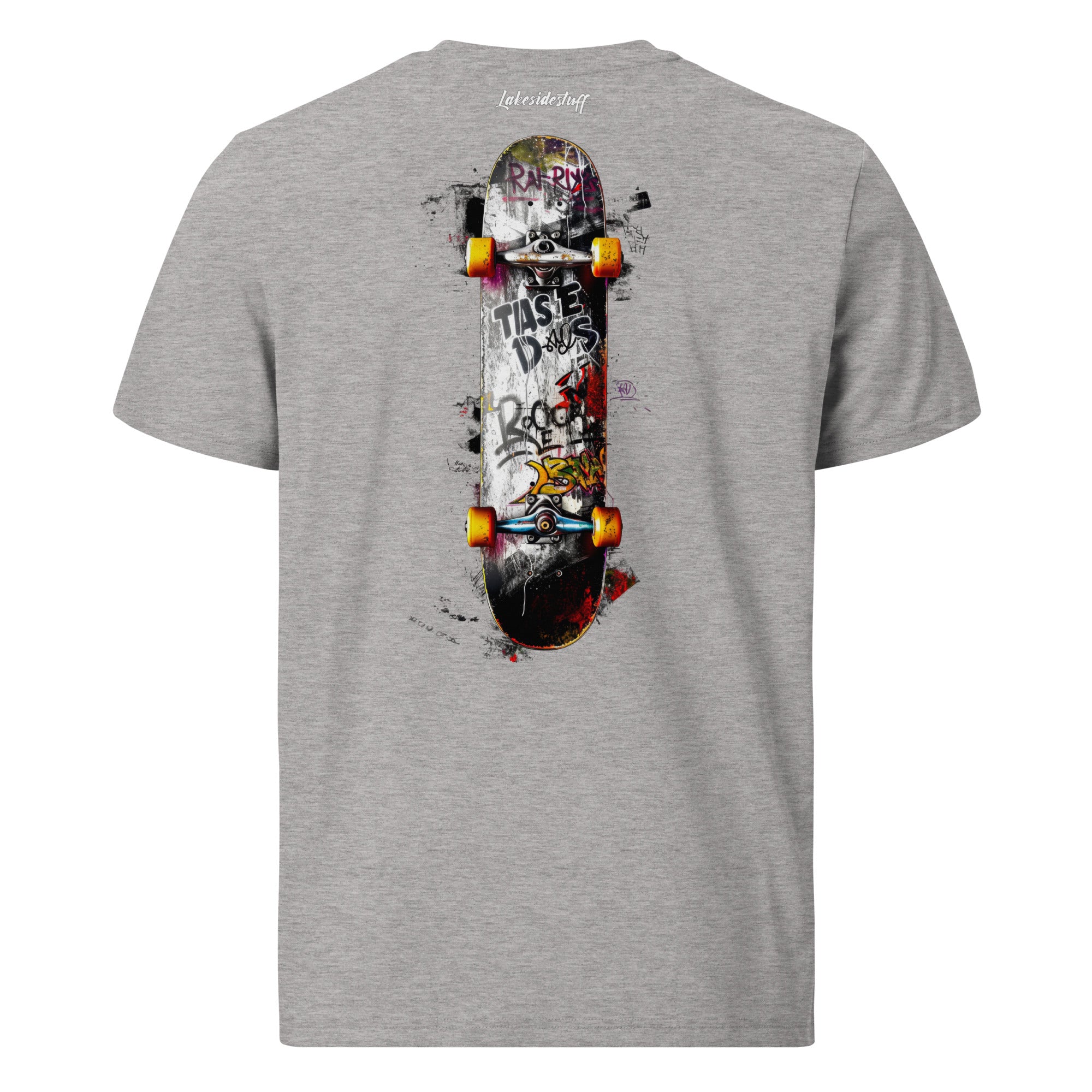 T-shirt - back print - skateboard