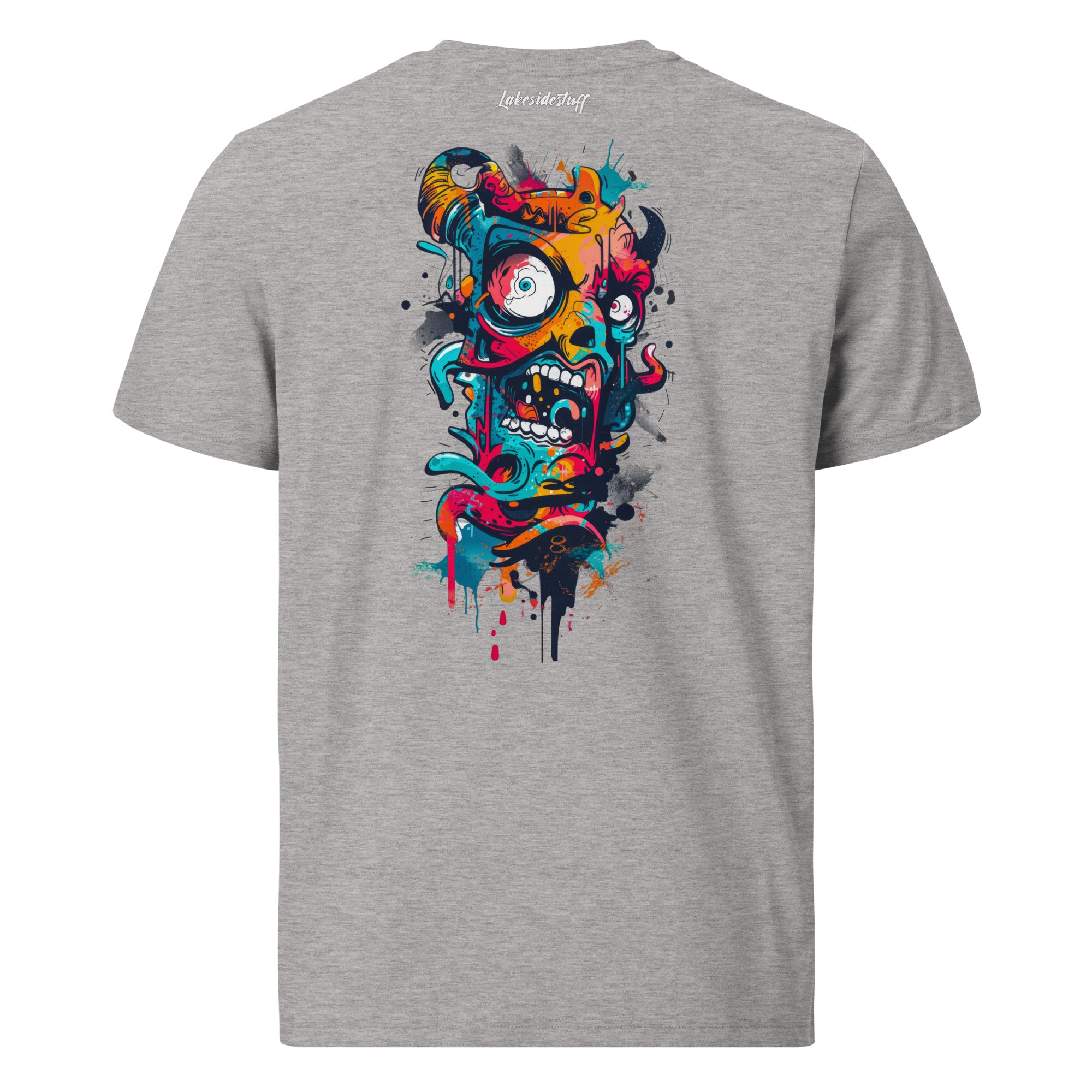 T-Shirt - Backprint - Graffiti Face