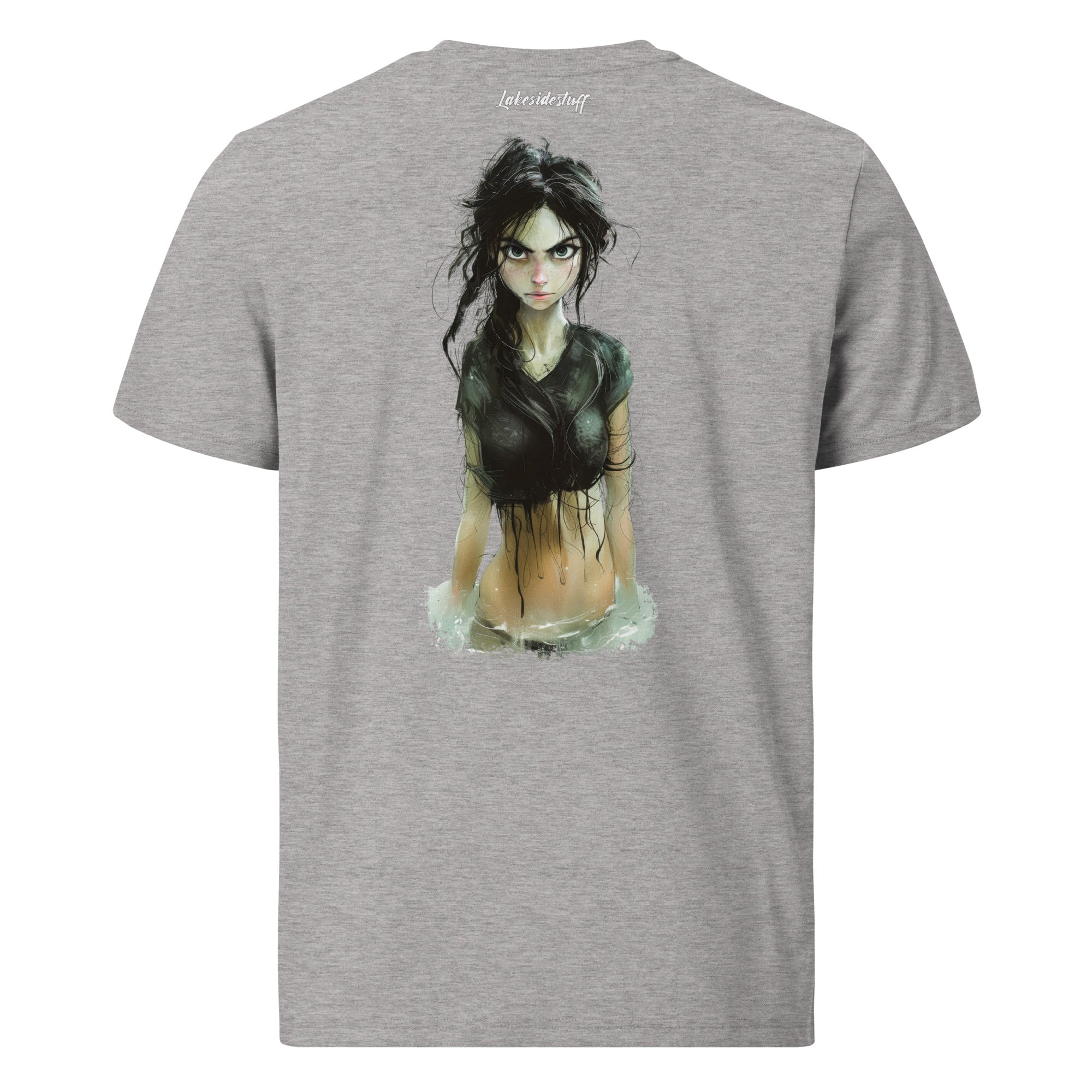 T-Shirt - Backprint - Angry Girl